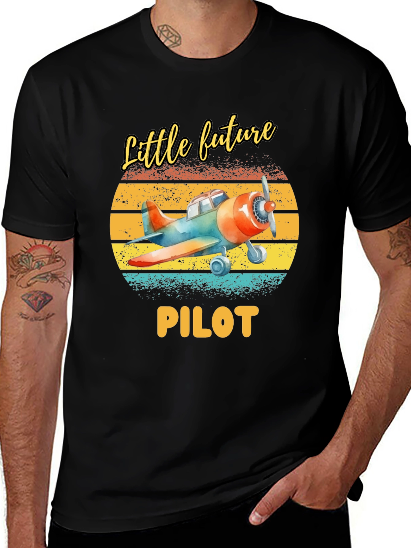 Little Future Pilot T-Shirt - Aviation Tee