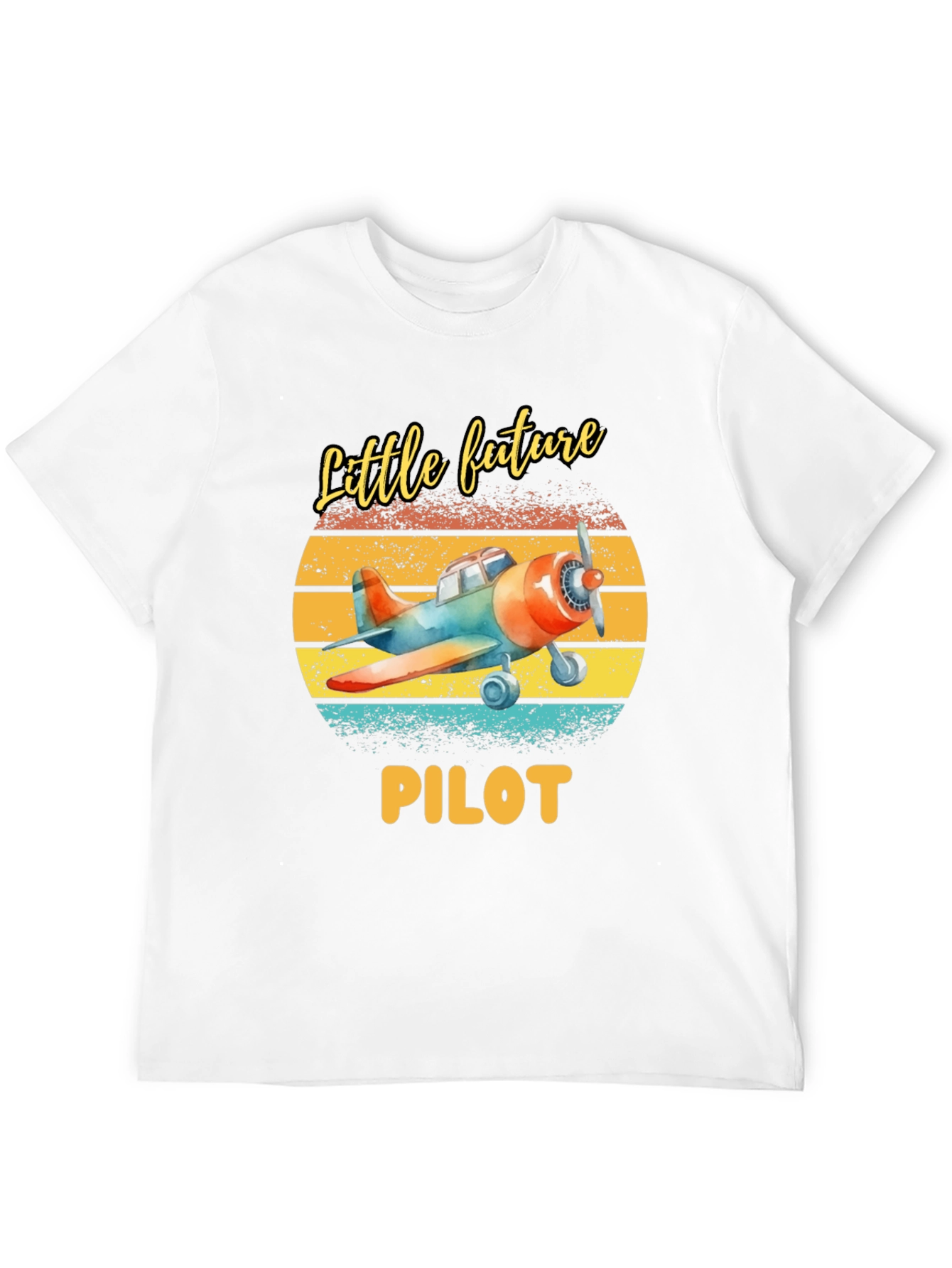 Little Future Pilot T-Shirt - Aviation Tee