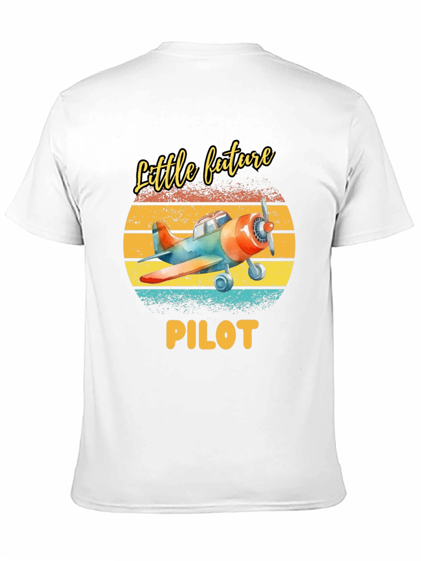Little Future Pilot T-Shirt - Aviation Tee