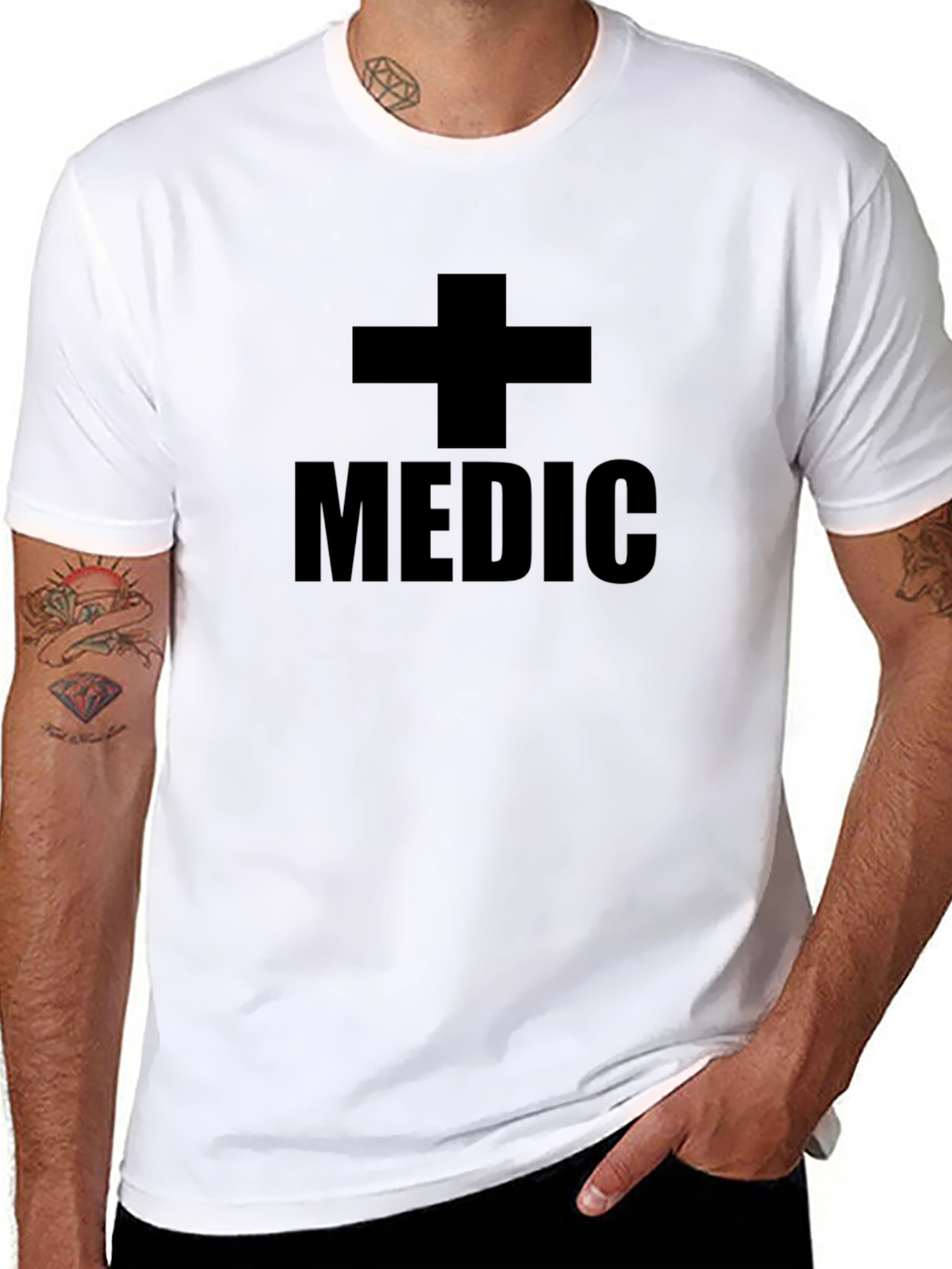 Medic Graphic T-Shirt - Black