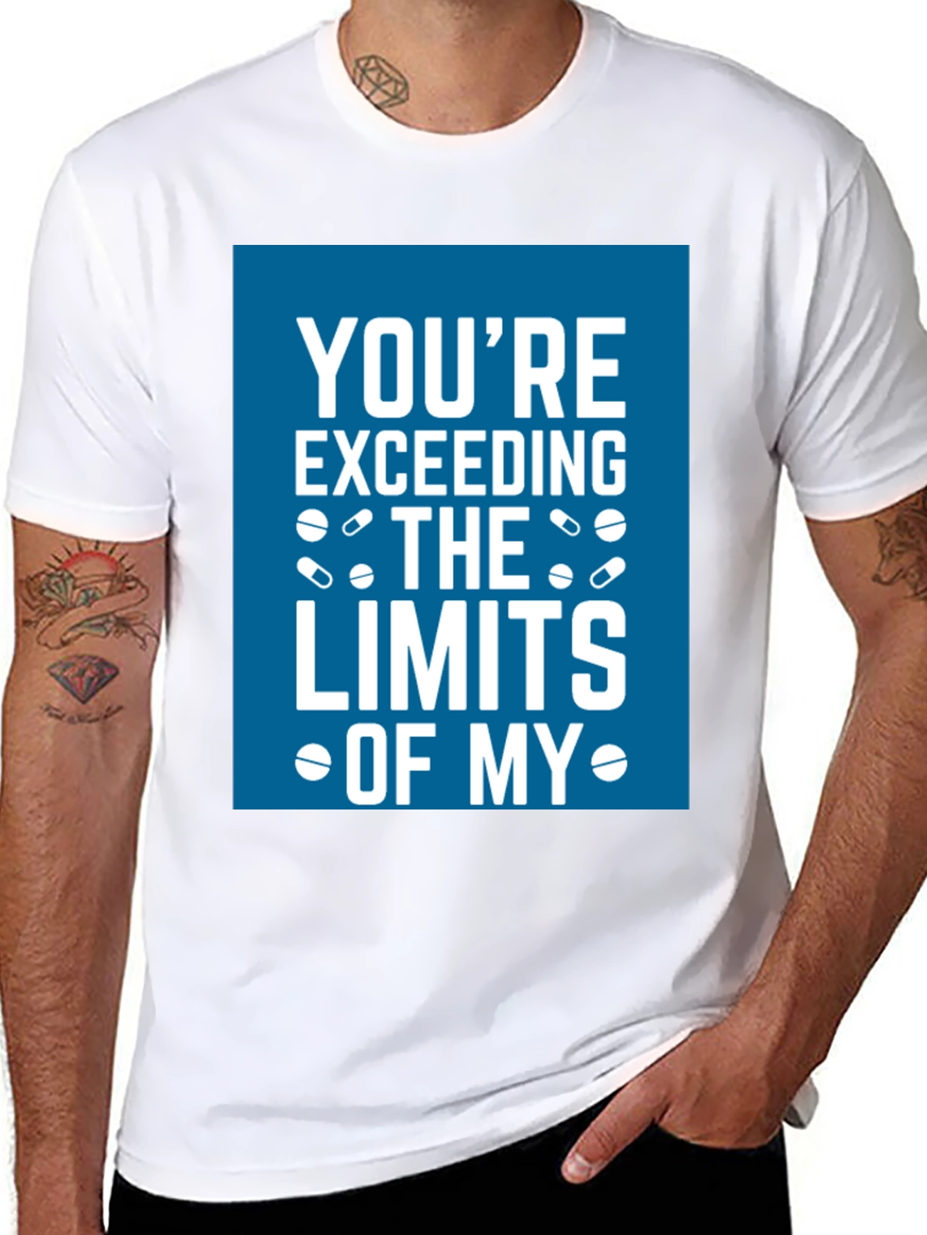 Exceeding Limits Graphic T-Shirt