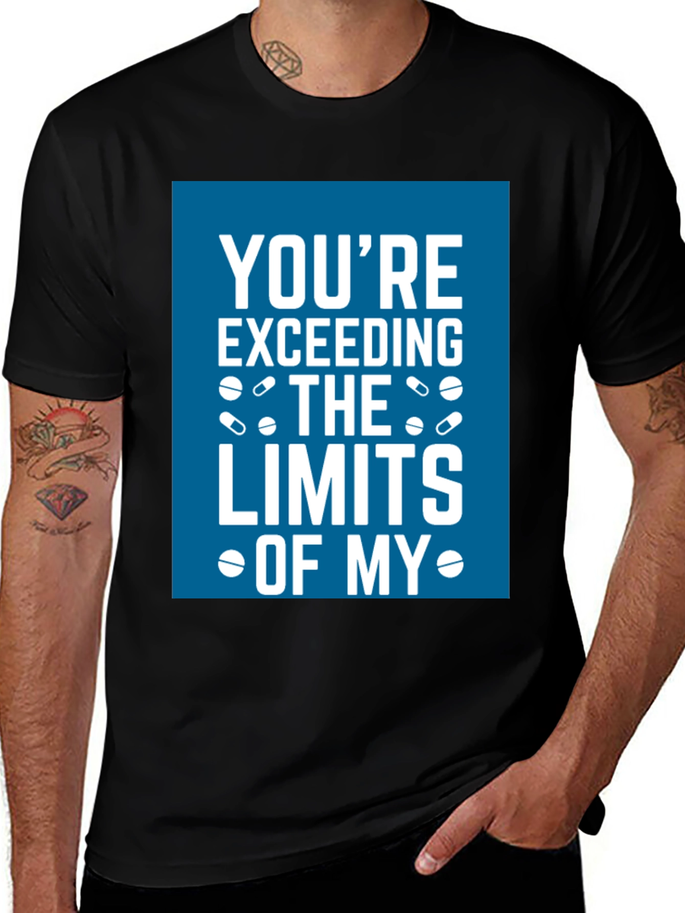 Exceeding Limits Graphic T-Shirt