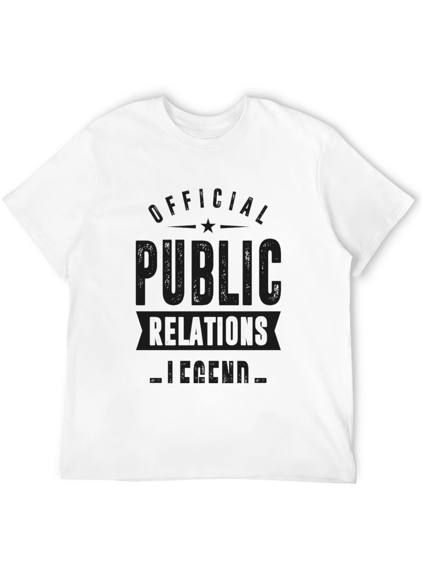 Official Public Relations Legend Black T-Shirt