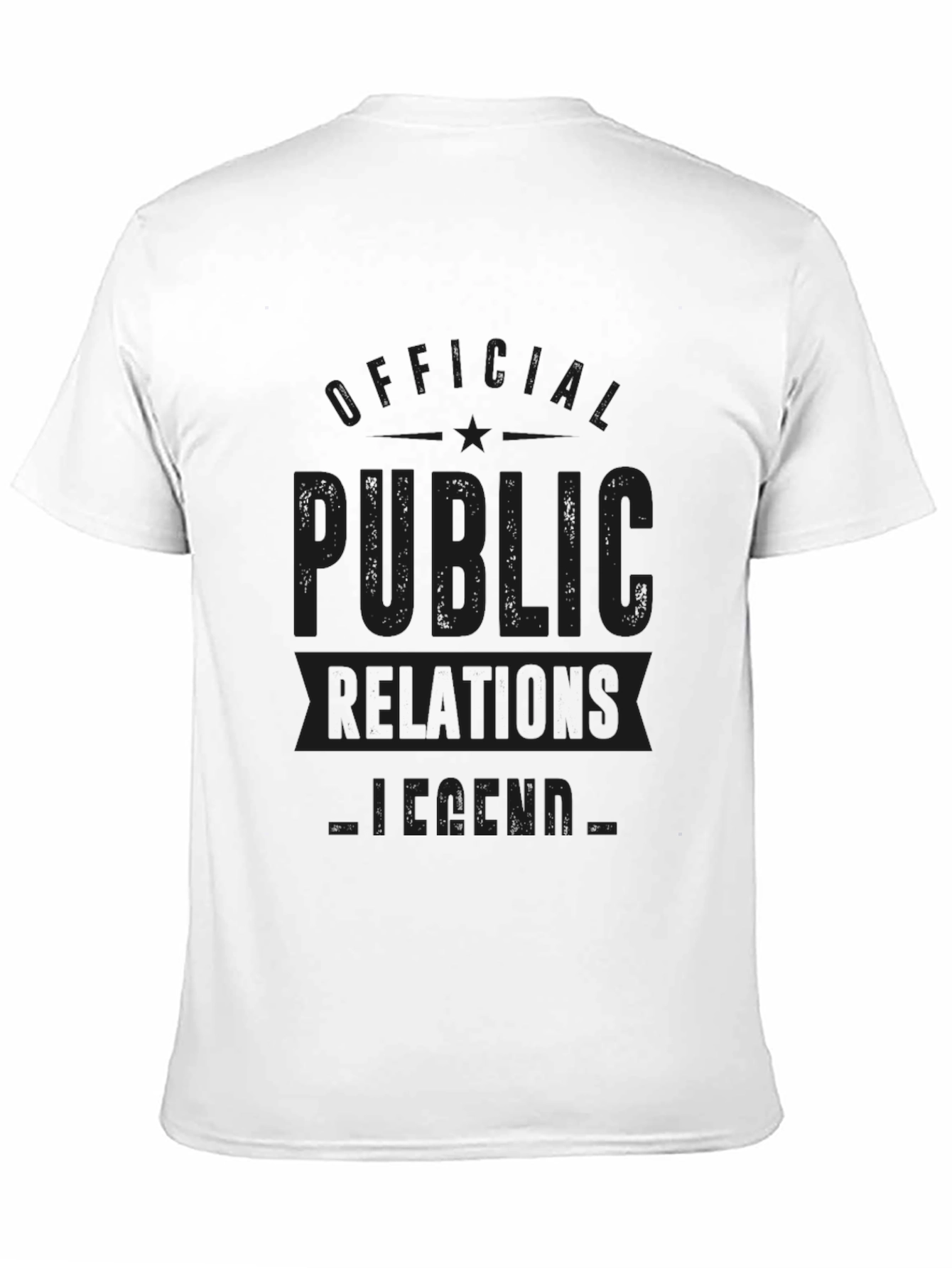 Official Public Relations Legend Black T-Shirt