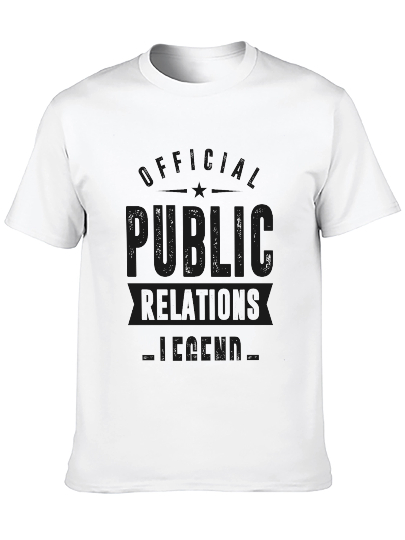 Official Public Relations Legend Black T-Shirt