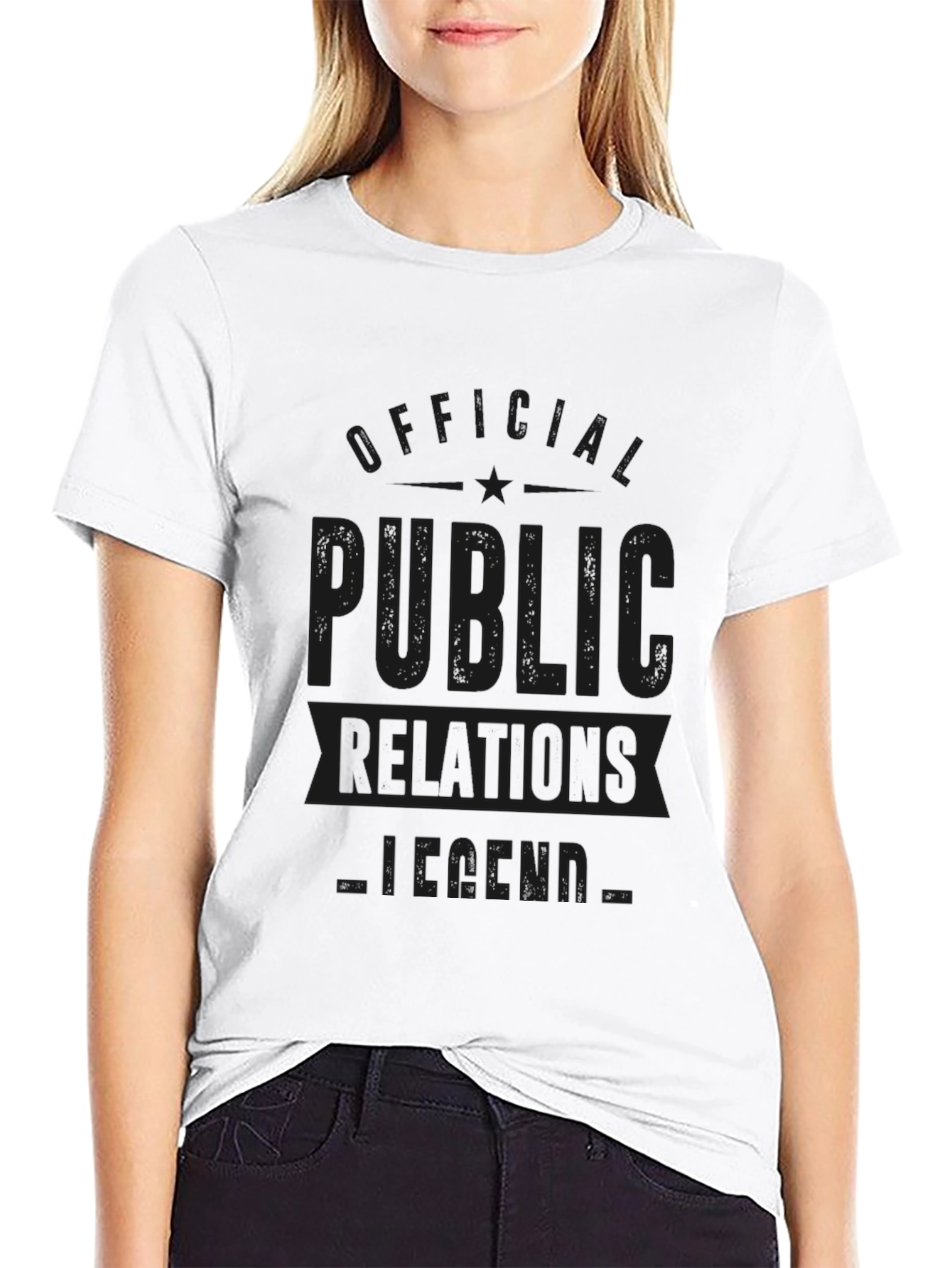 Official Public Relations Legend Black T-Shirt