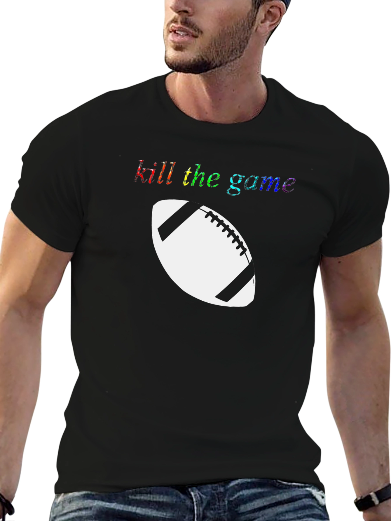 Kill The Game Football T-Shirt