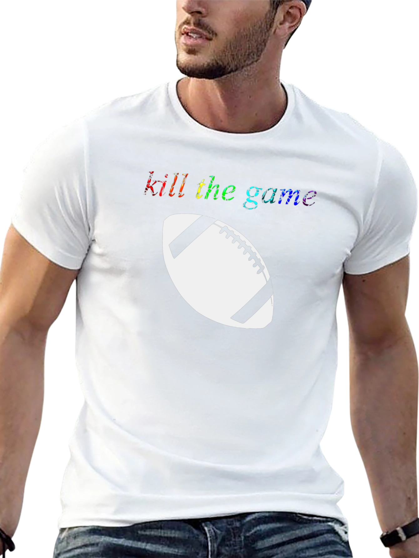 Kill The Game Football T-Shirt