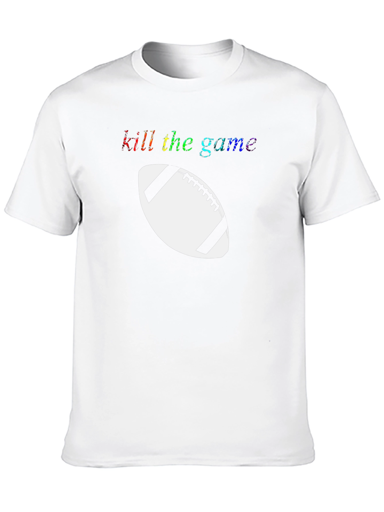 Kill The Game Football T-Shirt