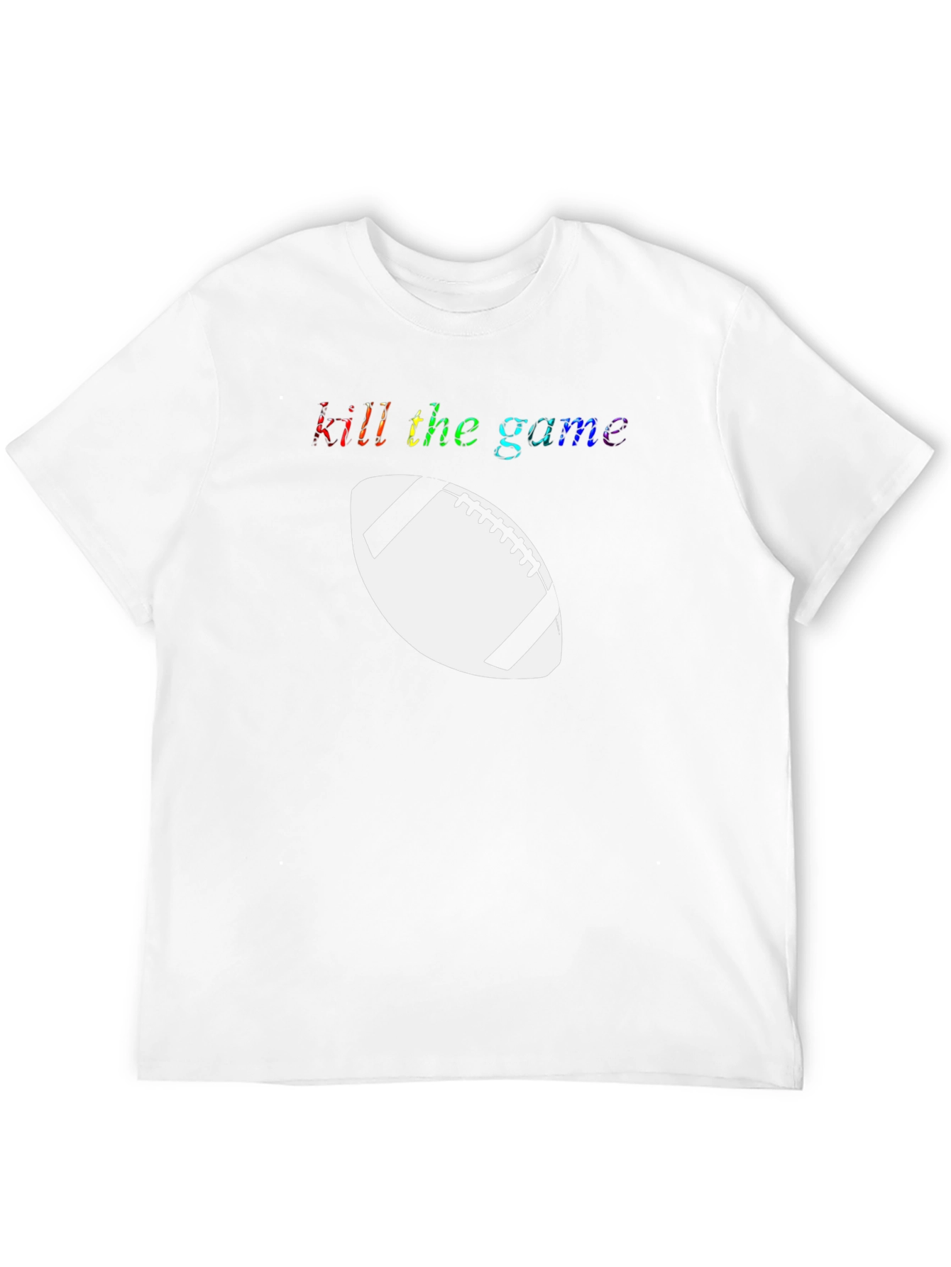 Kill The Game Football T-Shirt