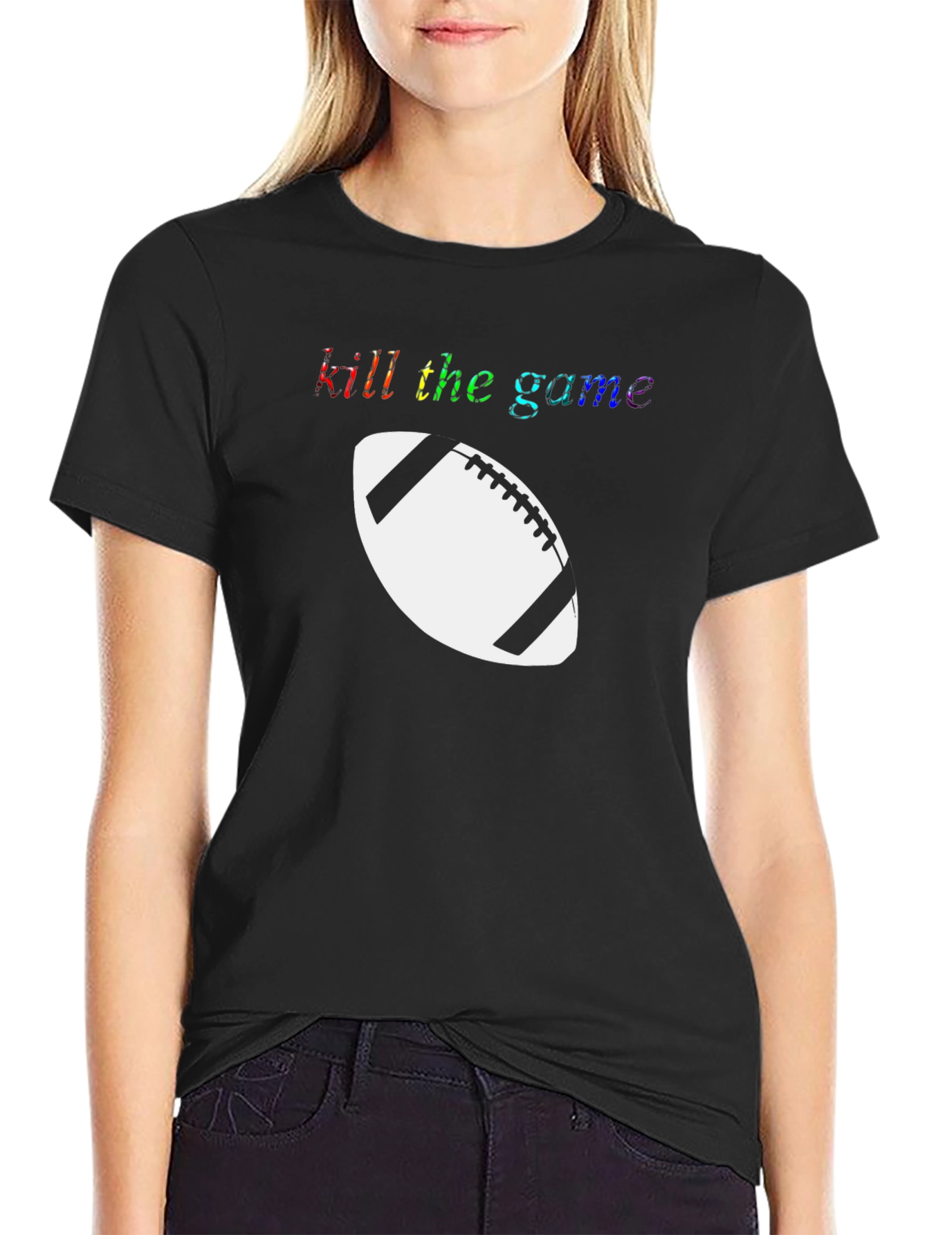 Kill The Game Football T-Shirt