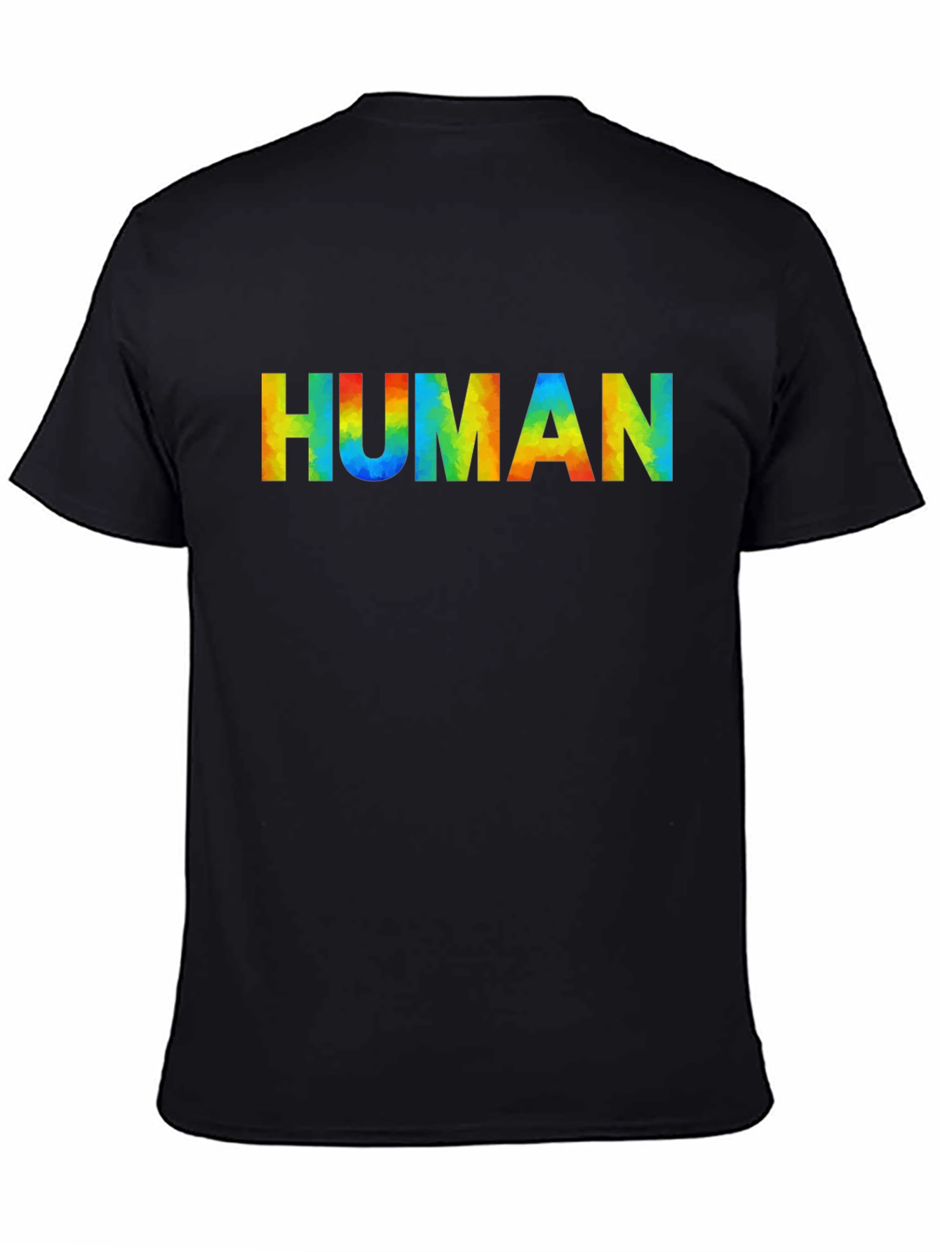 Rainbow Human Graphic Tee - Pride Month Shirt