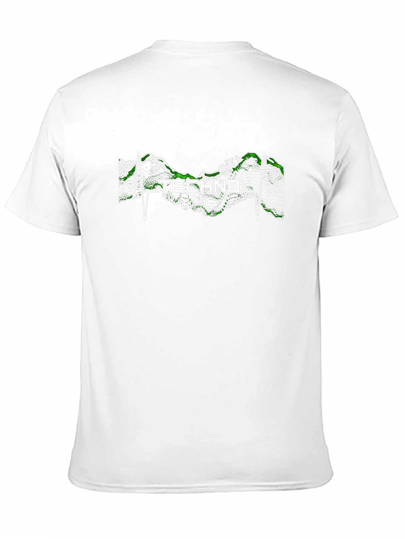 Techno Pulse T-Shirt - Mountain Beat Design