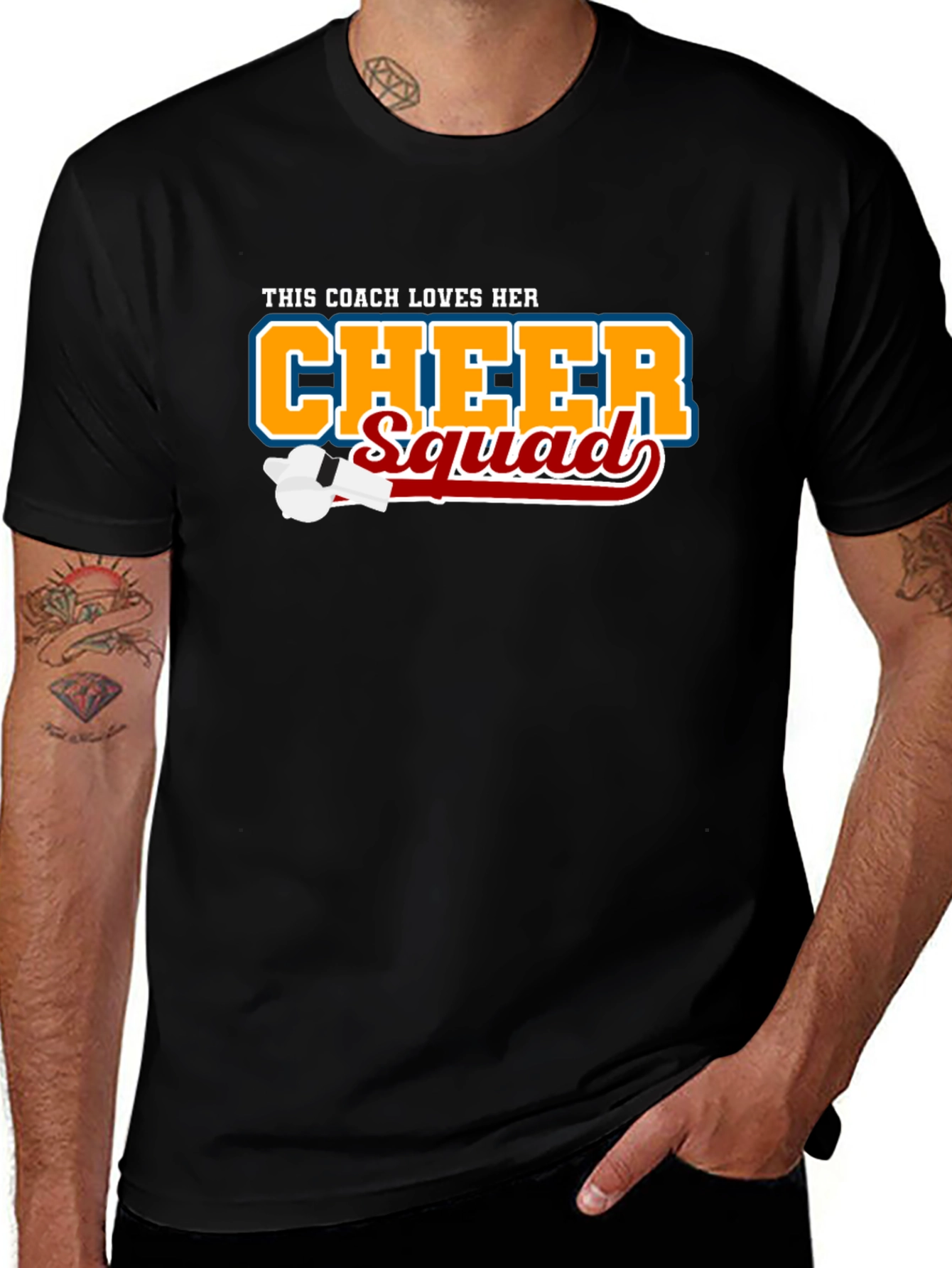 Cheer Squad Coach T-Shirt