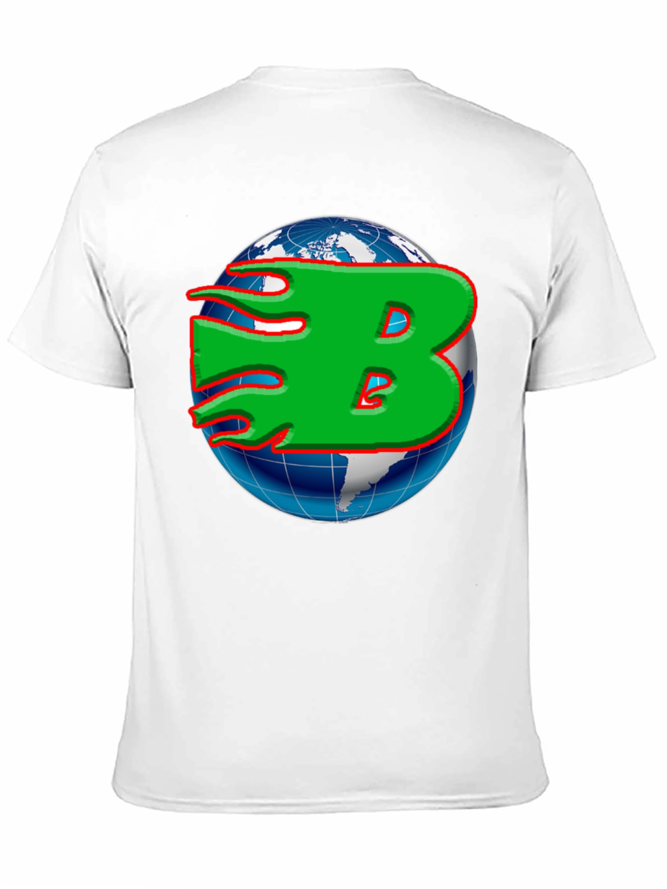 Globe B Graphic T-Shirt - Stylish Mens Tee