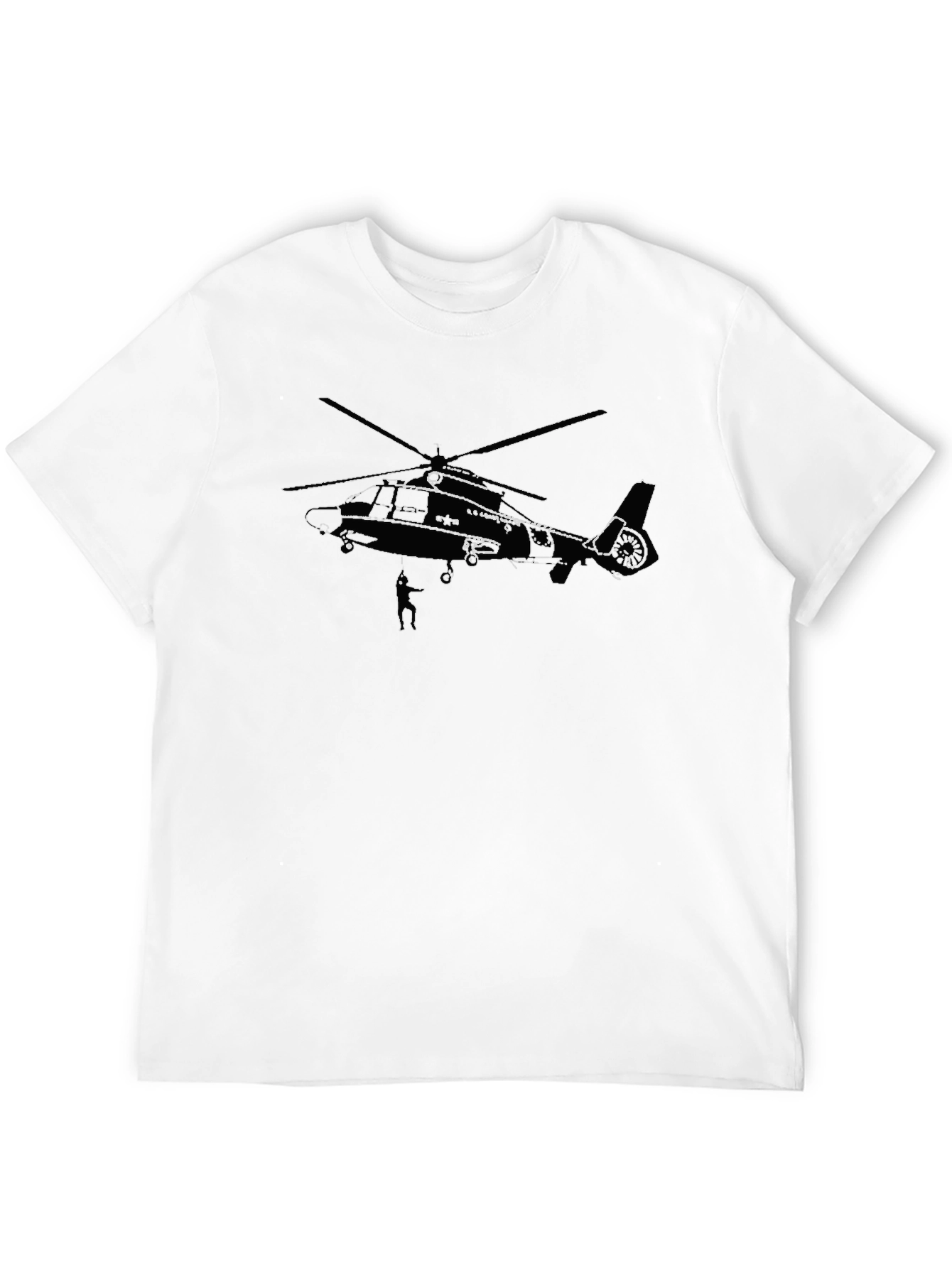 Military Helicopter Design Tee