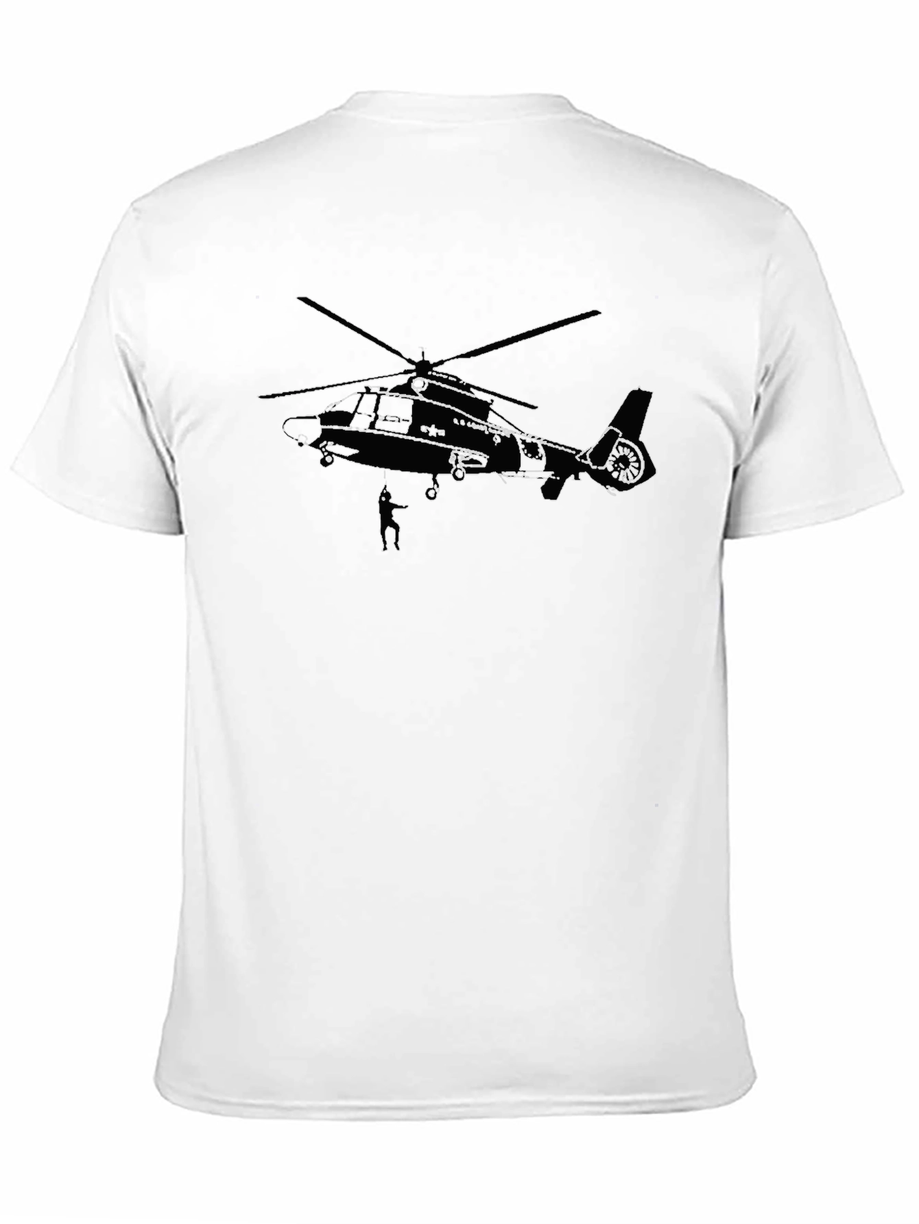 Military Helicopter Design Tee