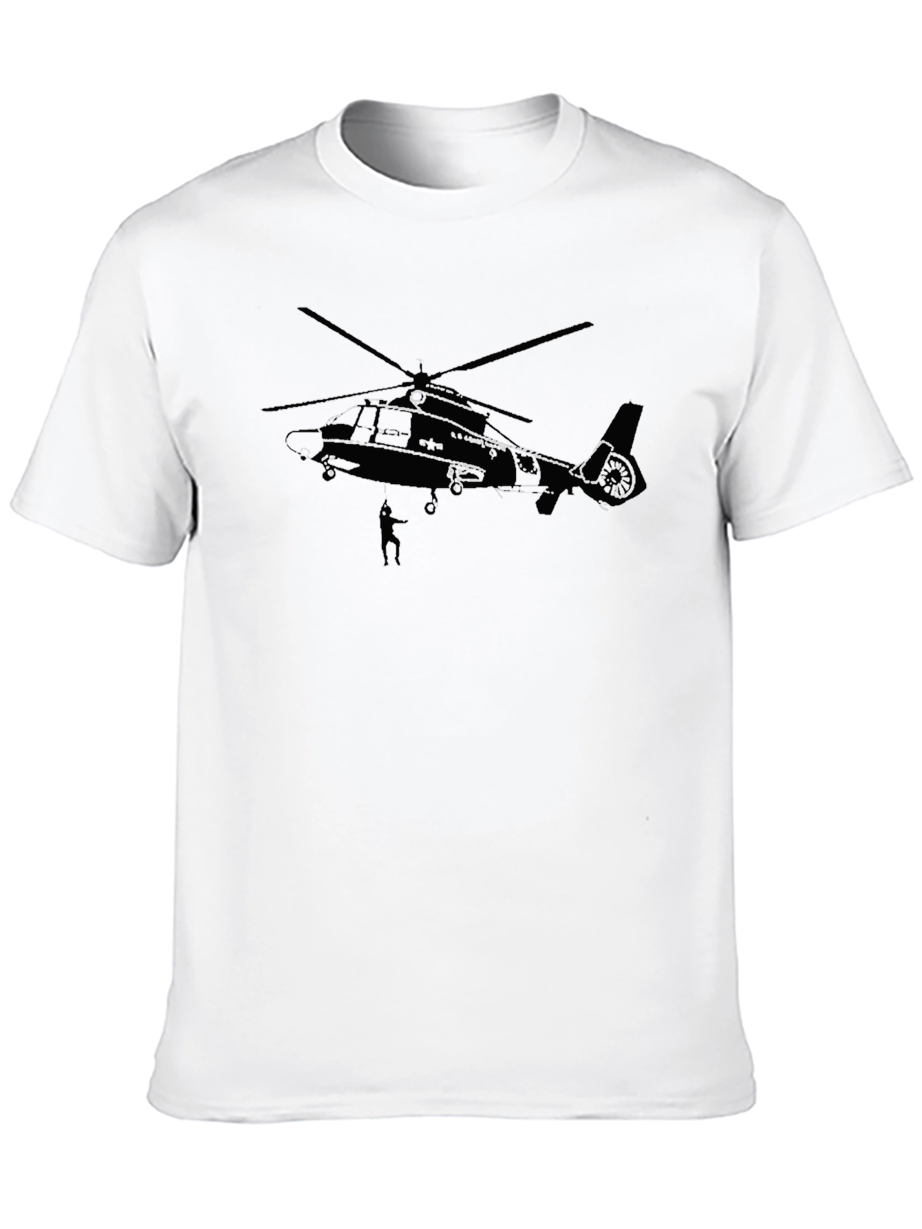 Military Helicopter Design Tee