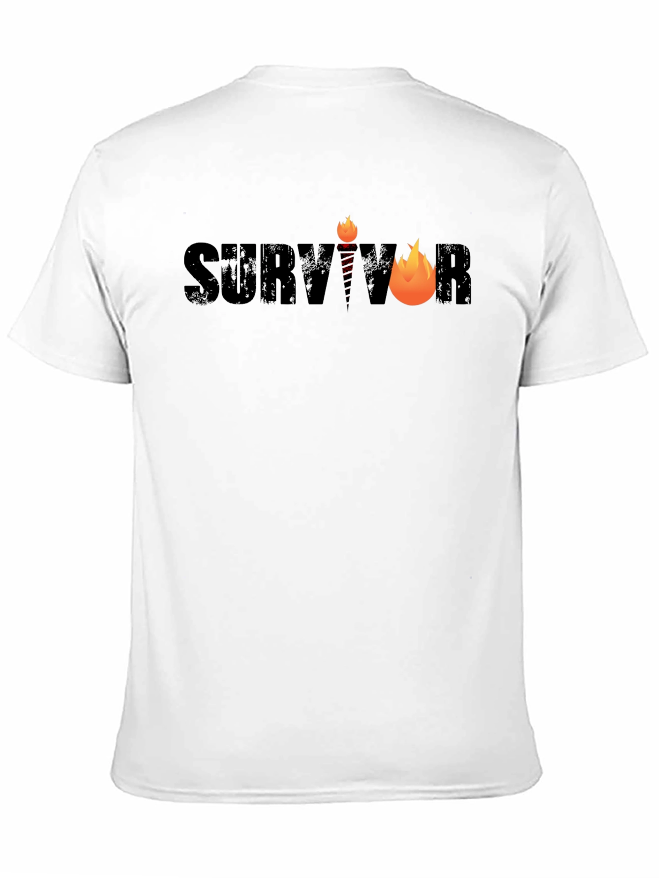 Survivor Graphic T-Shirt - Black