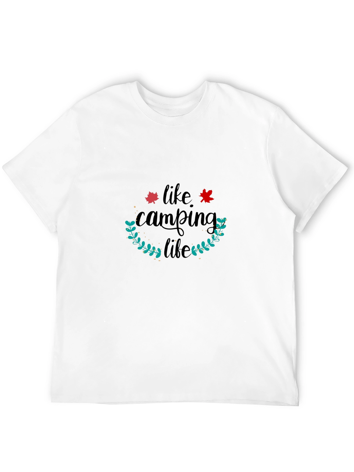 Camping Life Black T-Shirt