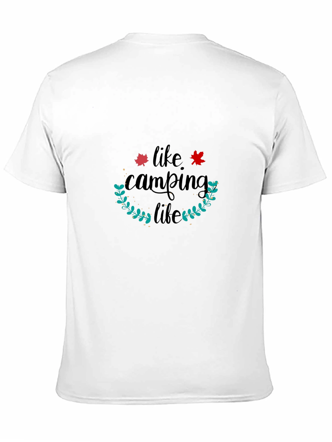 Camping Life Black T-Shirt