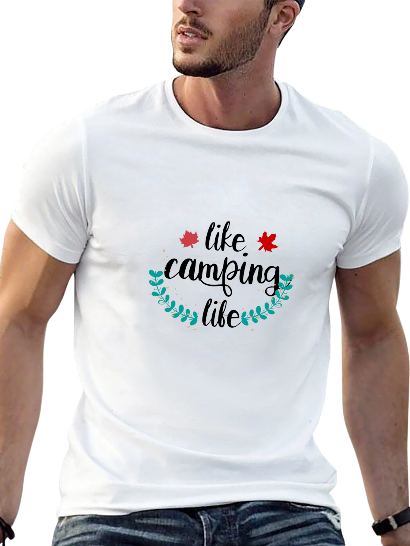 Camping Life Black T-Shirt