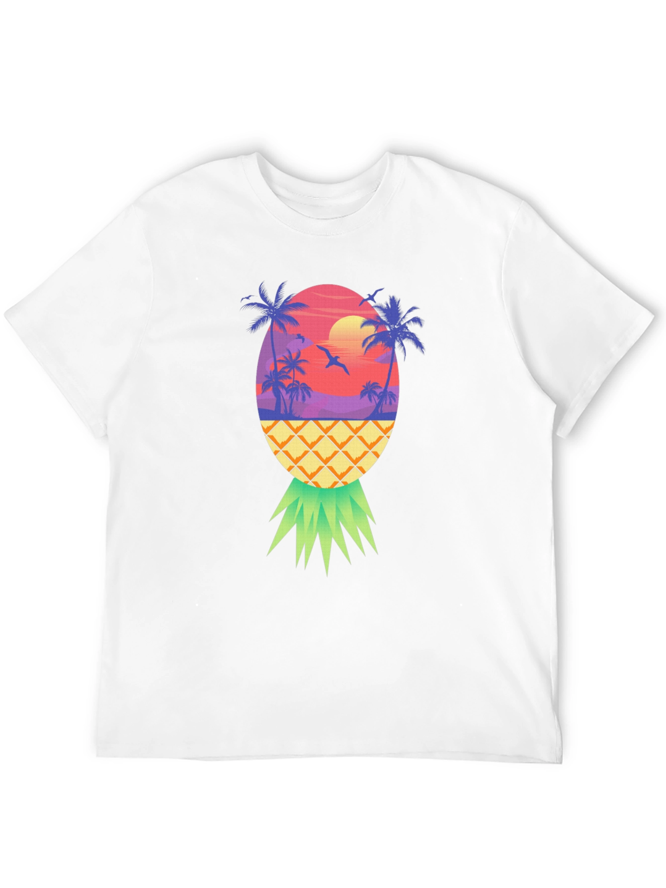 Pineapple Sunset Graphic Tee