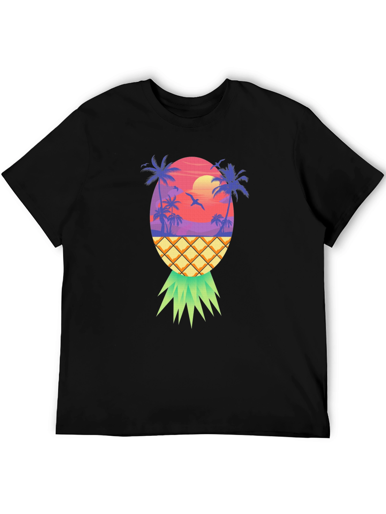 Pineapple Sunset Graphic Tee