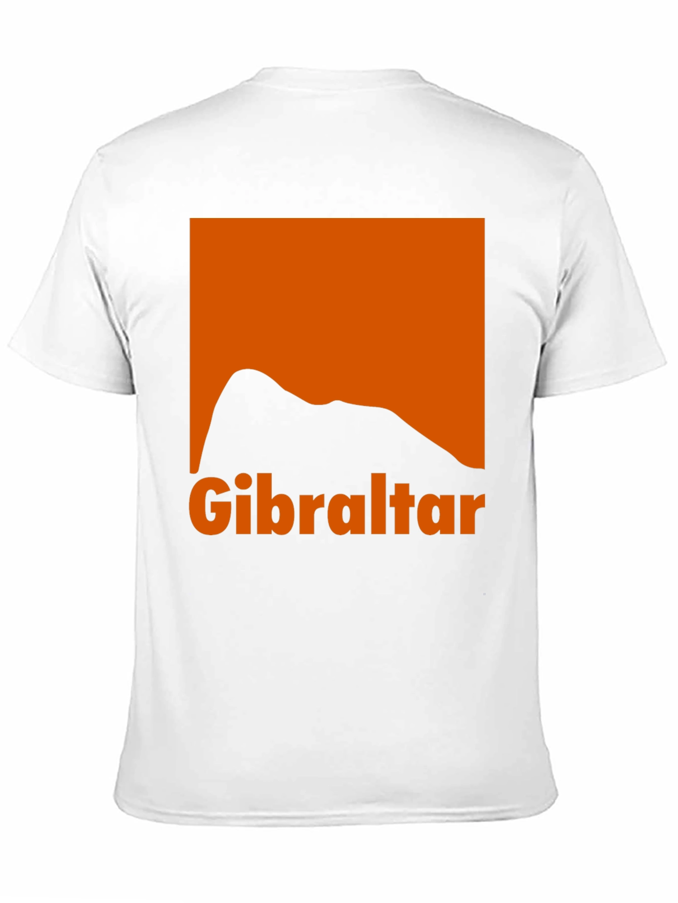 Gibraltar Graphic Tee - Black Cotton T-Shirt