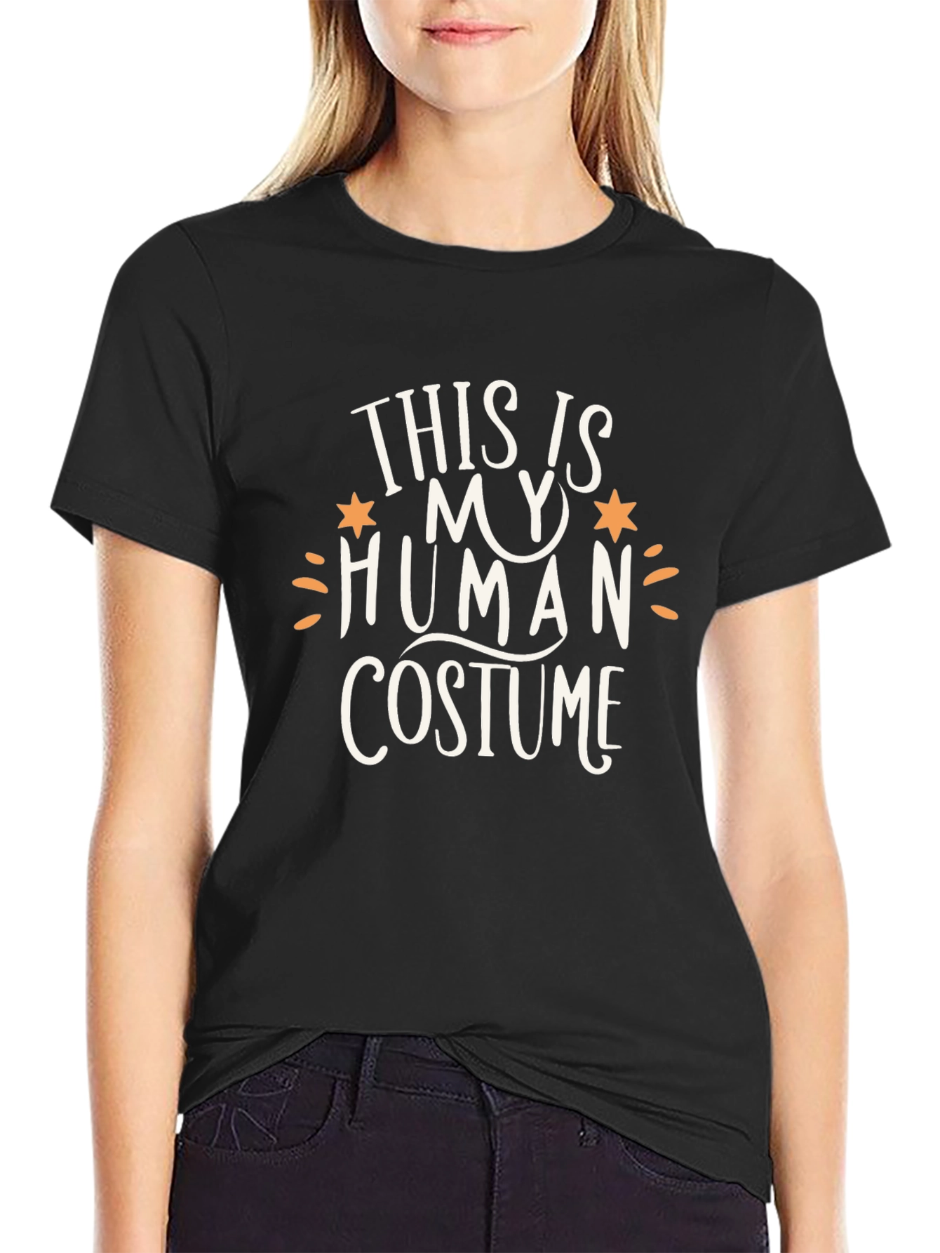 Halloween Human Costume T-Shirt