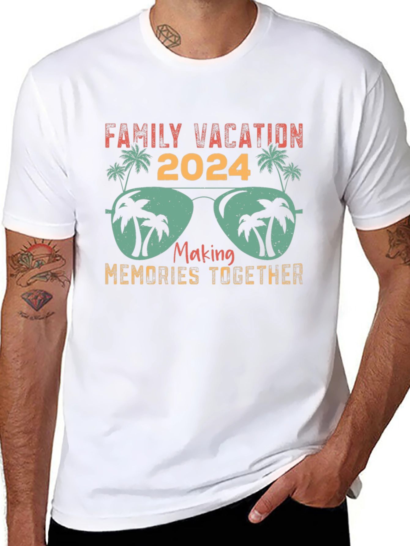 Family Vacation 2024 T-Shirt - Making Memories Together