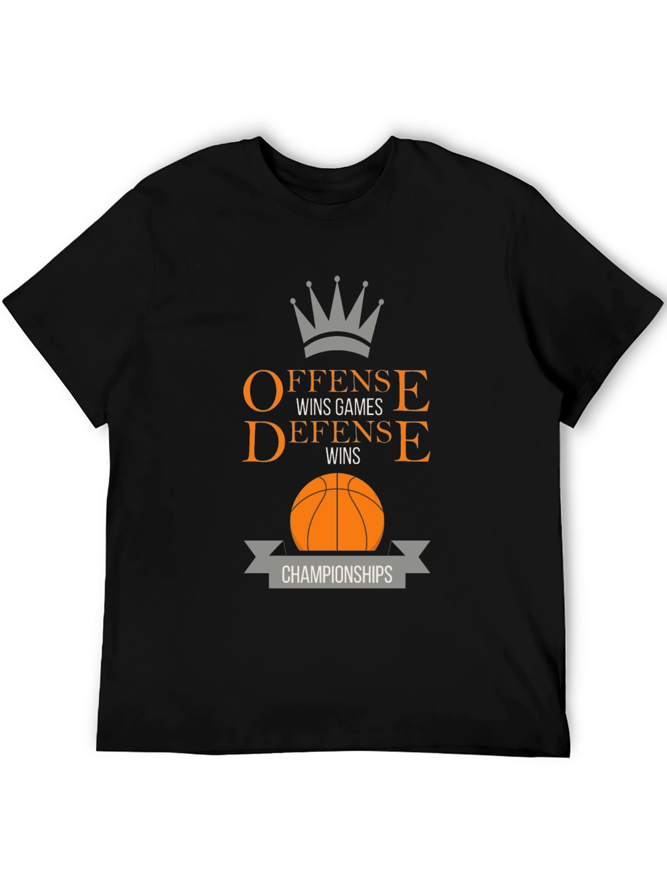 Offense Wins Games T-Shirt - Basketball Champs