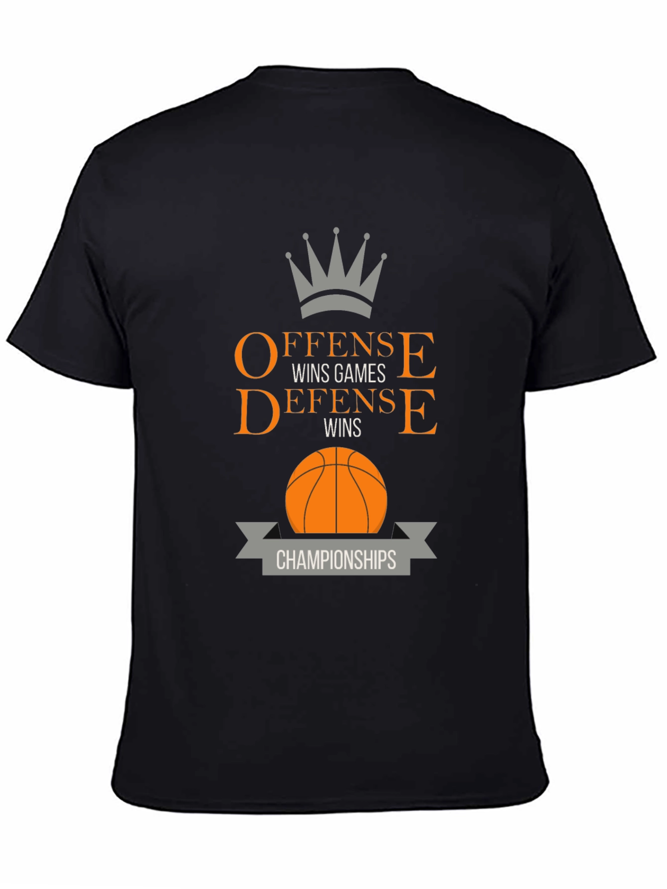 Offense Wins Games T-Shirt - Basketball Champs