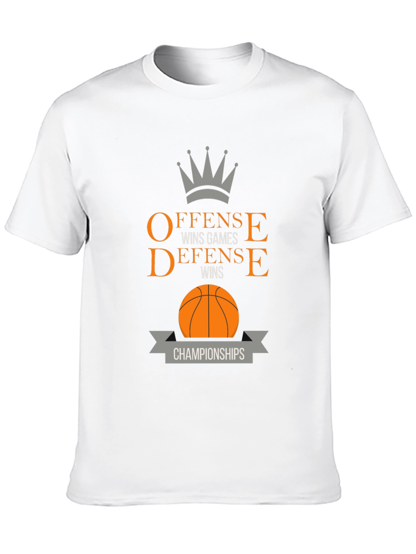 Offense Wins Games T-Shirt - Basketball Champs