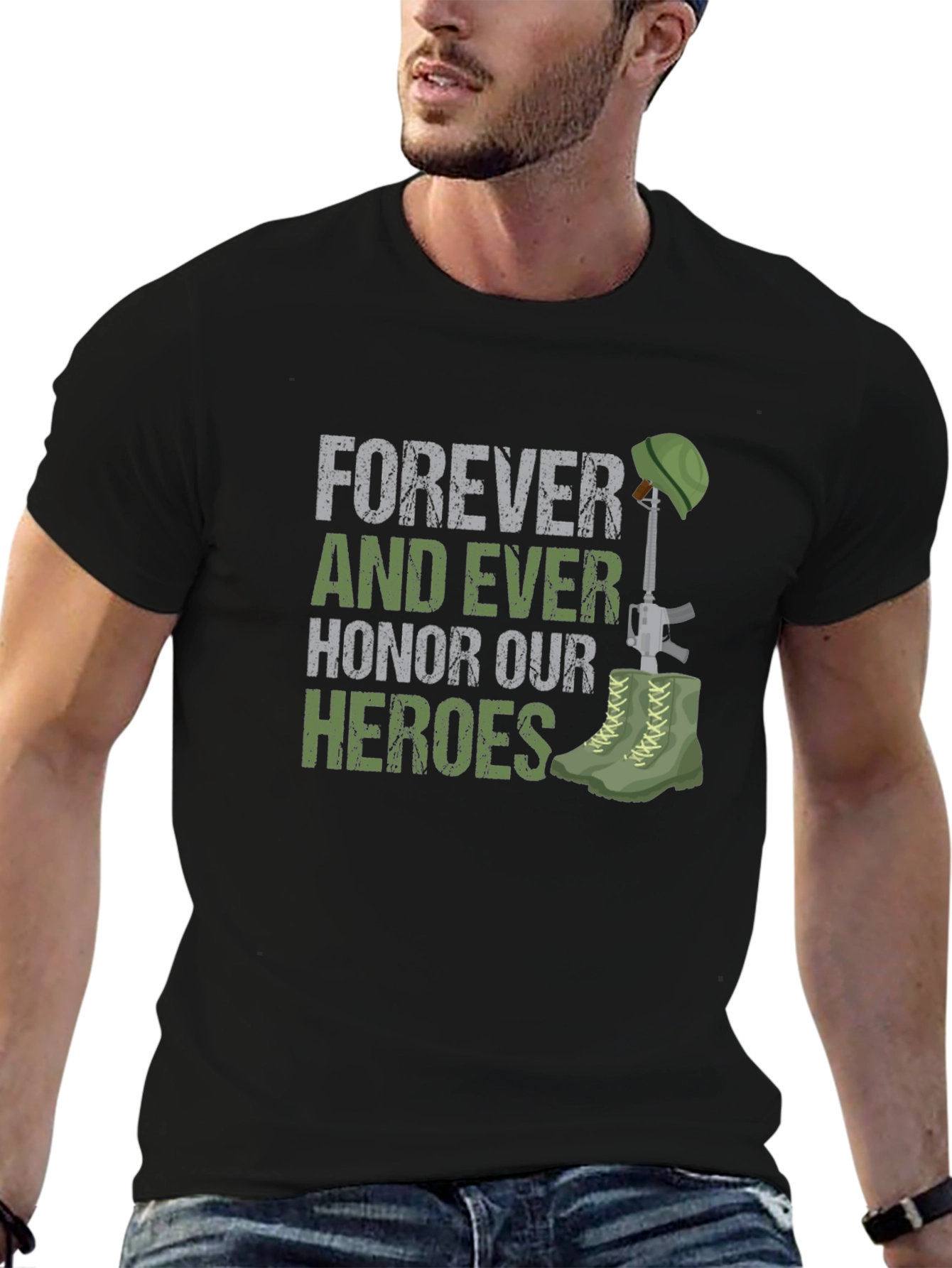 Honor Our Heroes Graphic T-Shirt