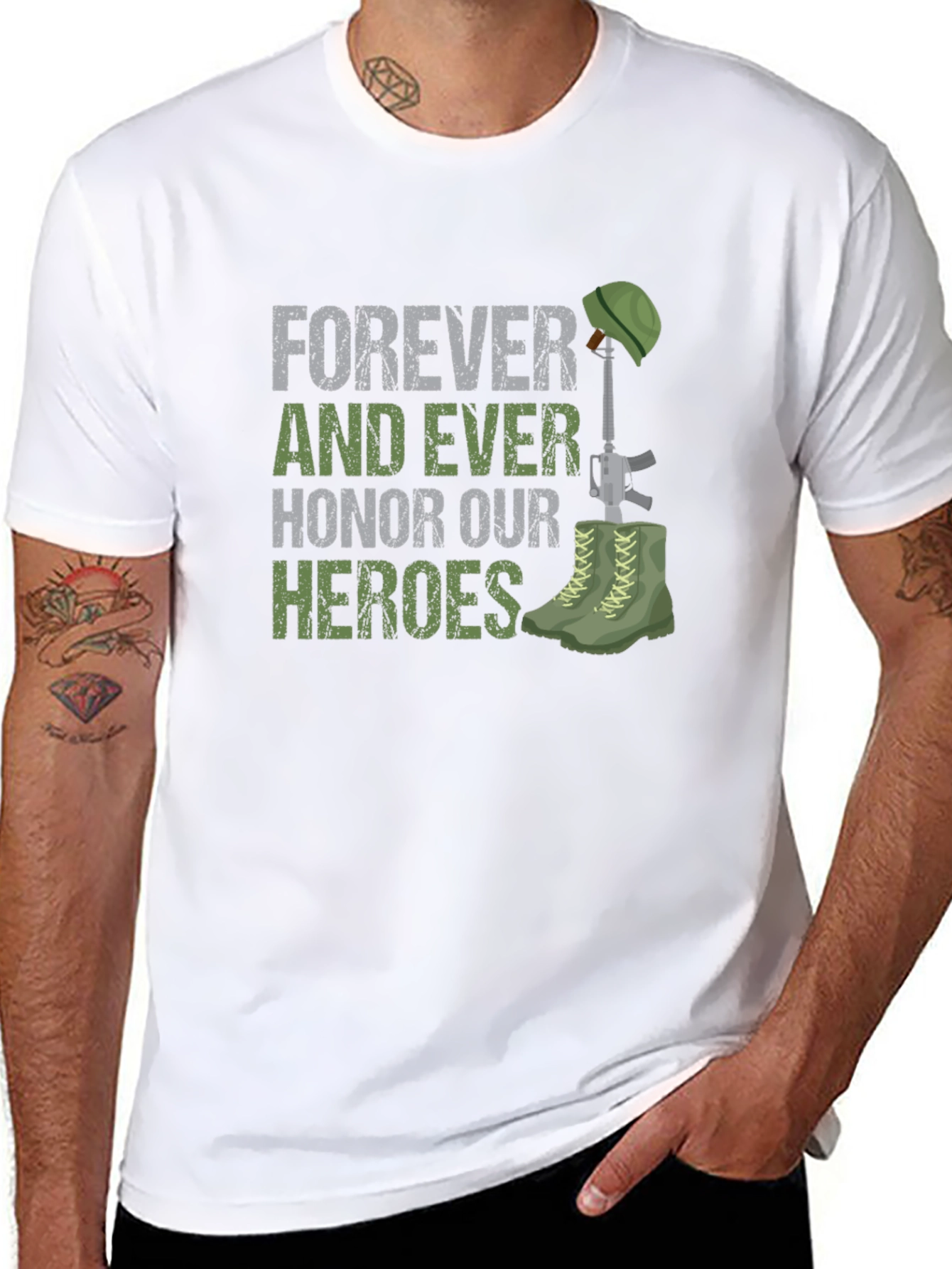 Honor Our Heroes Graphic T-Shirt