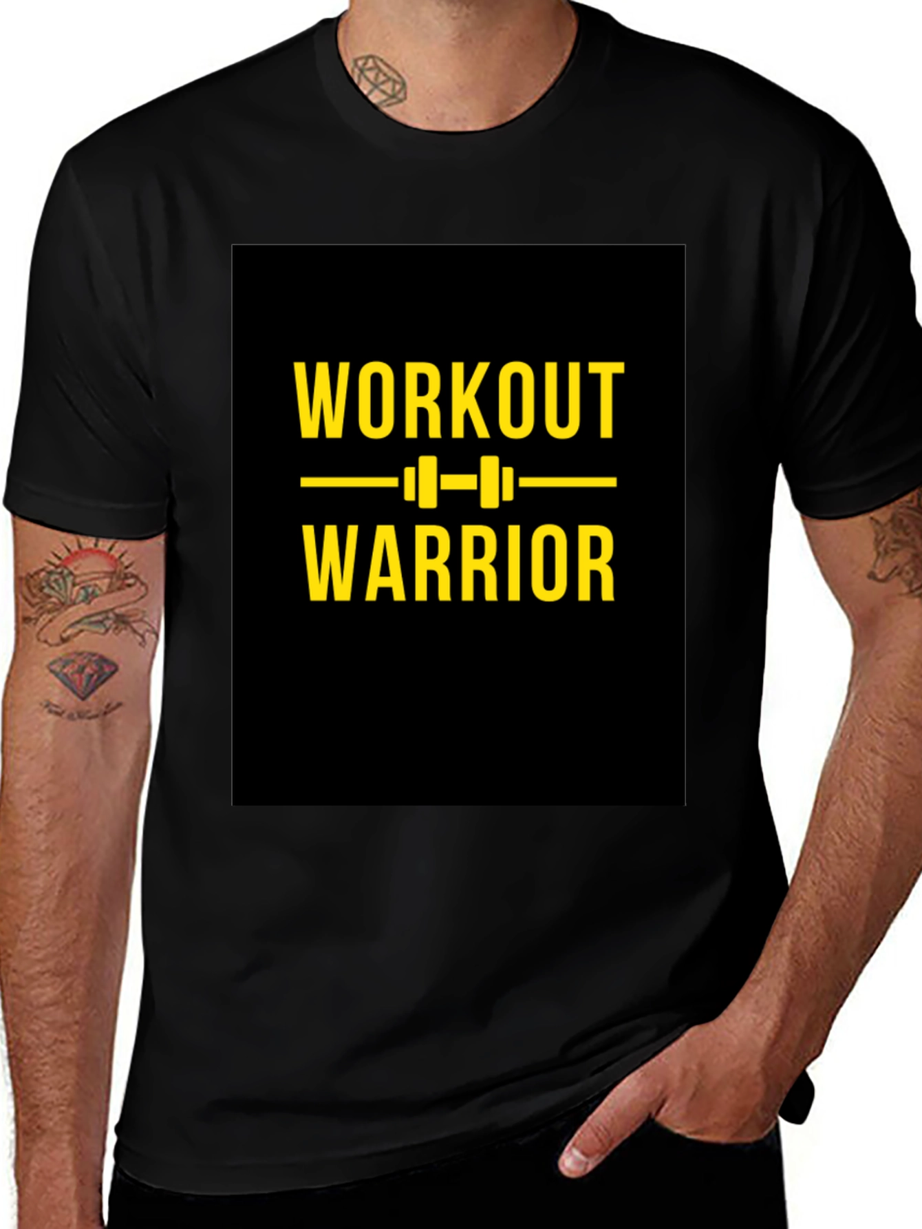 Workout Warrior T-Shirt - Fitness Apparel