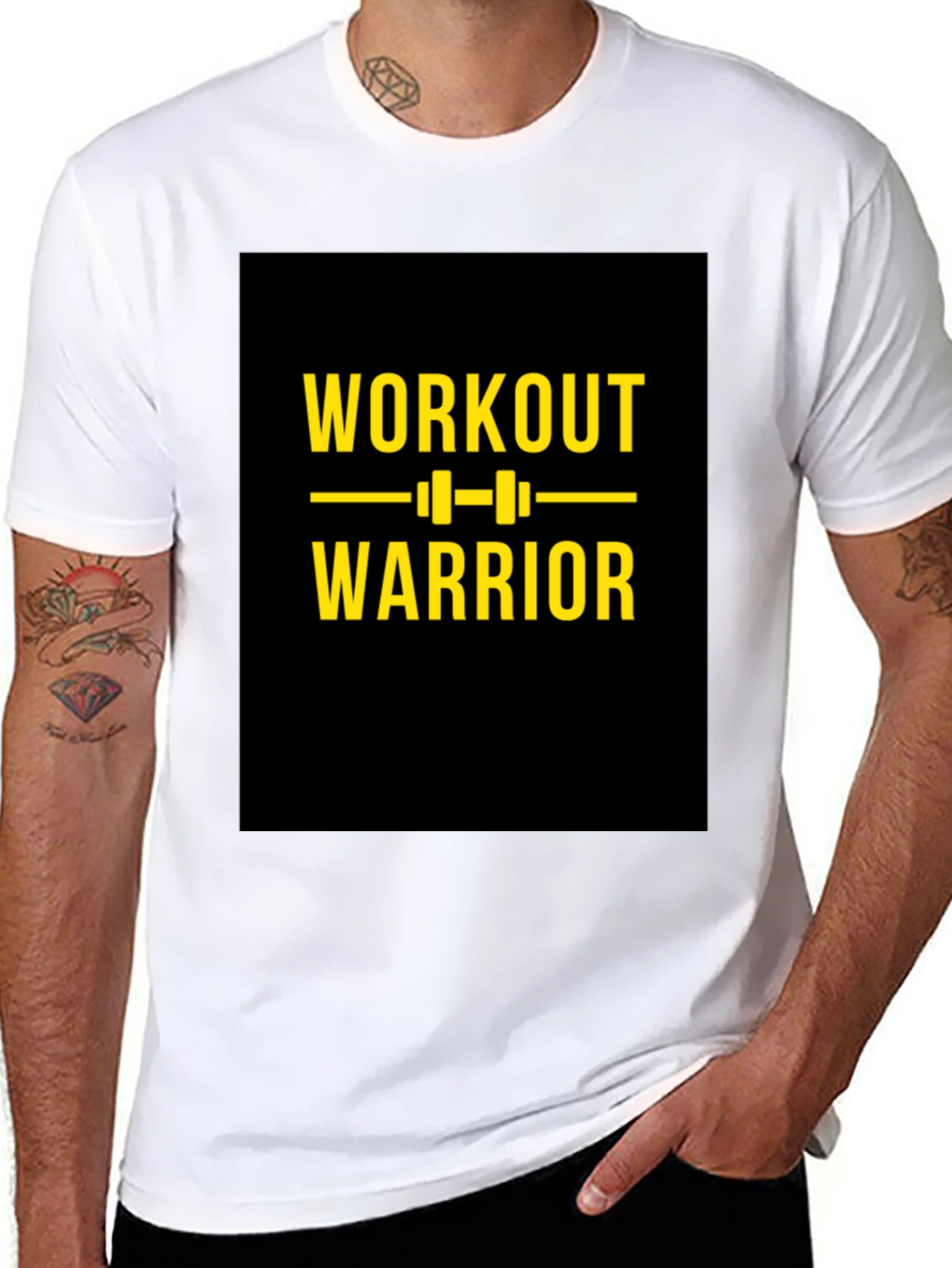 Workout Warrior T-Shirt - Fitness Apparel
