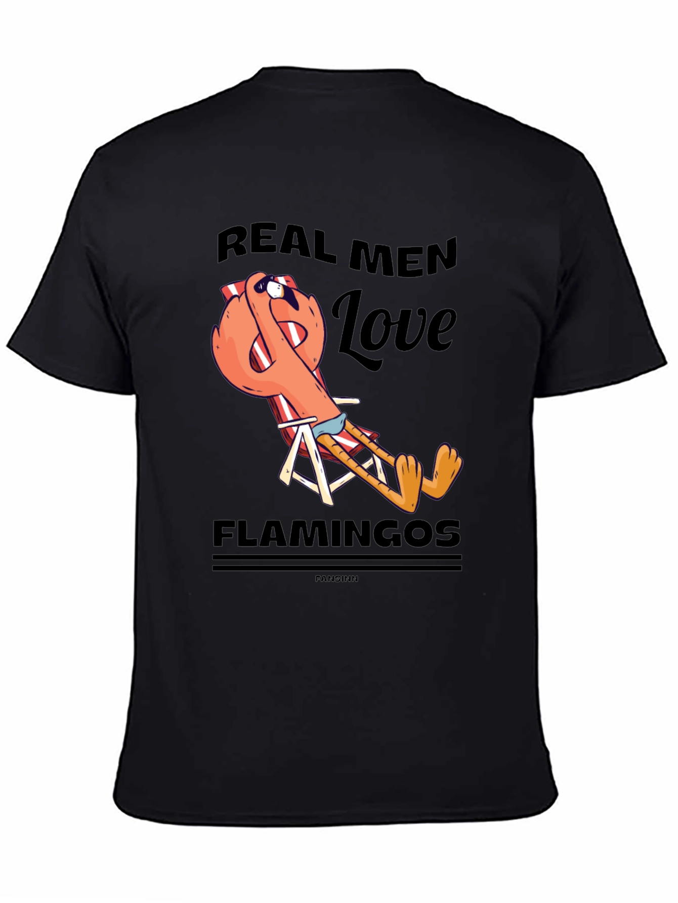 Real Men Love Flamingos T-Shirt