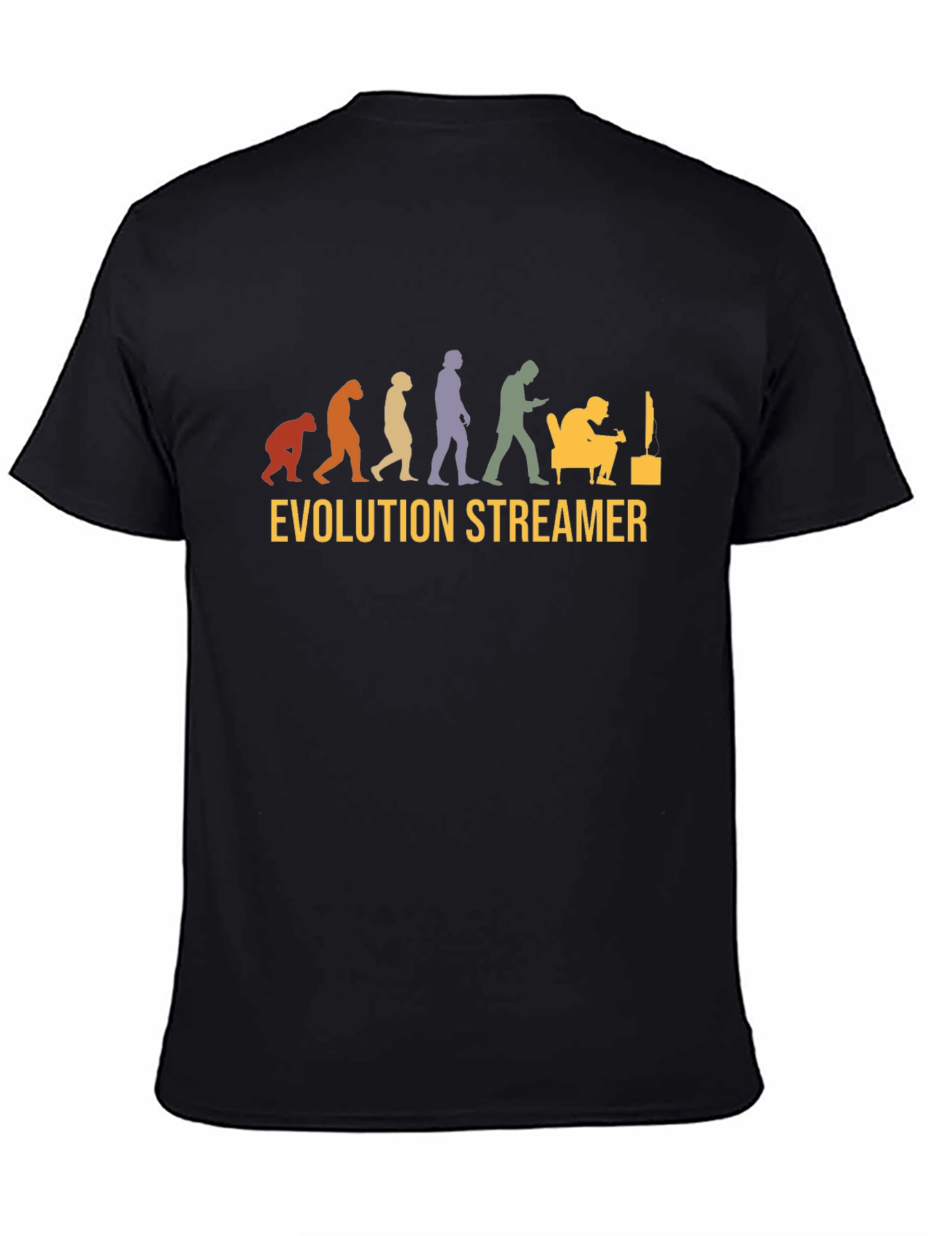 Evolution Streamer Graphic T-Shirt - Gamer Gift