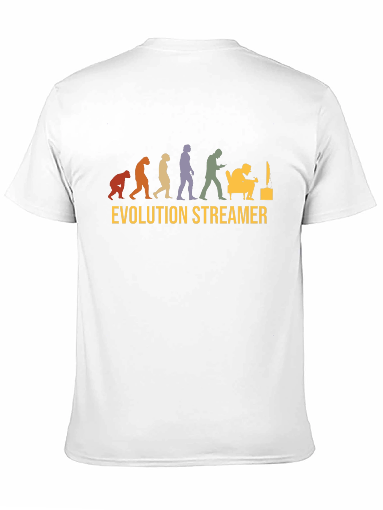 Evolution Streamer Graphic T-Shirt - Gamer Gift