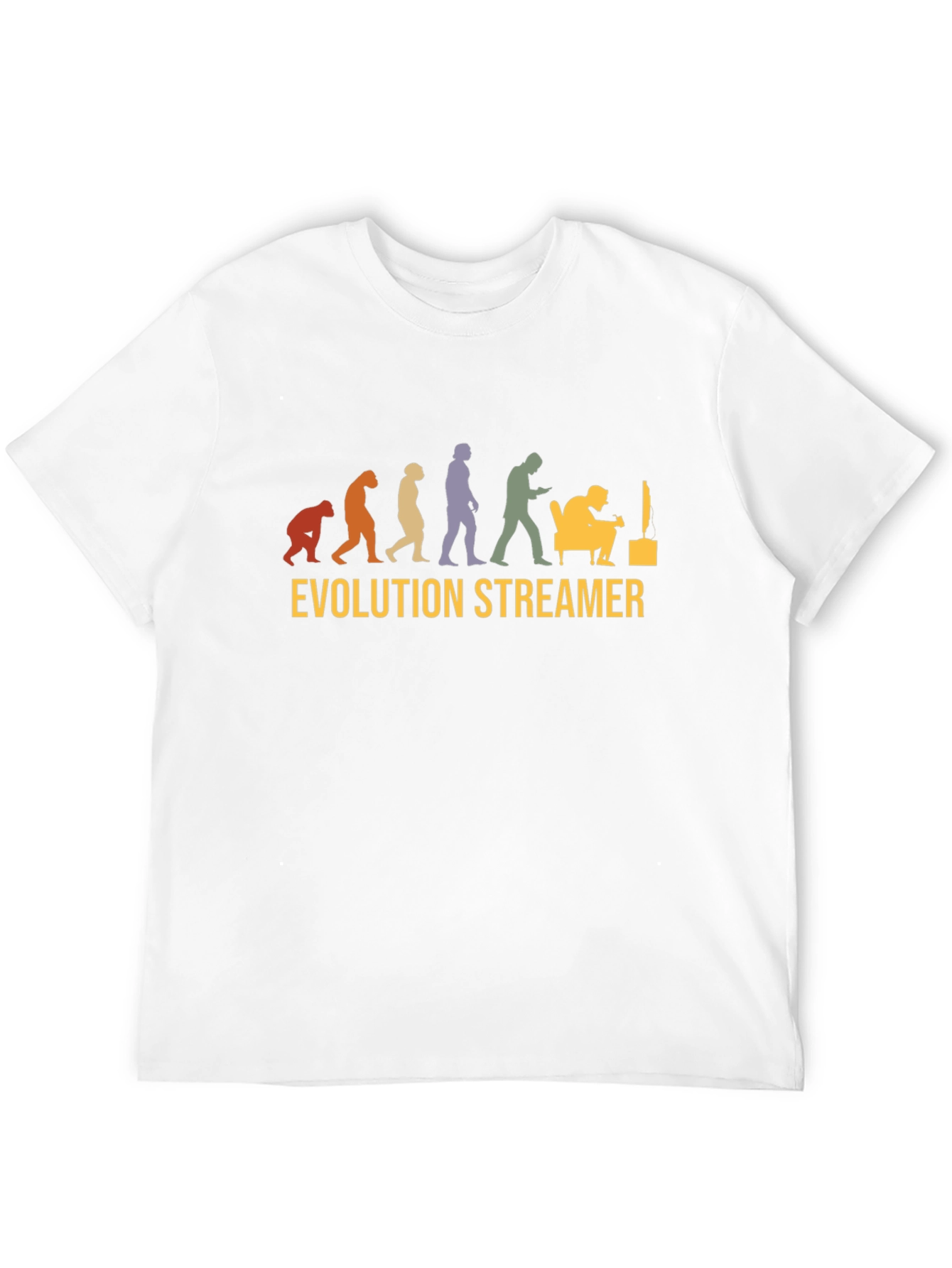 Evolution Streamer Graphic T-Shirt - Gamer Gift