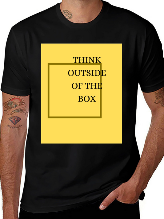 Think Outside the Box Graphic Tee