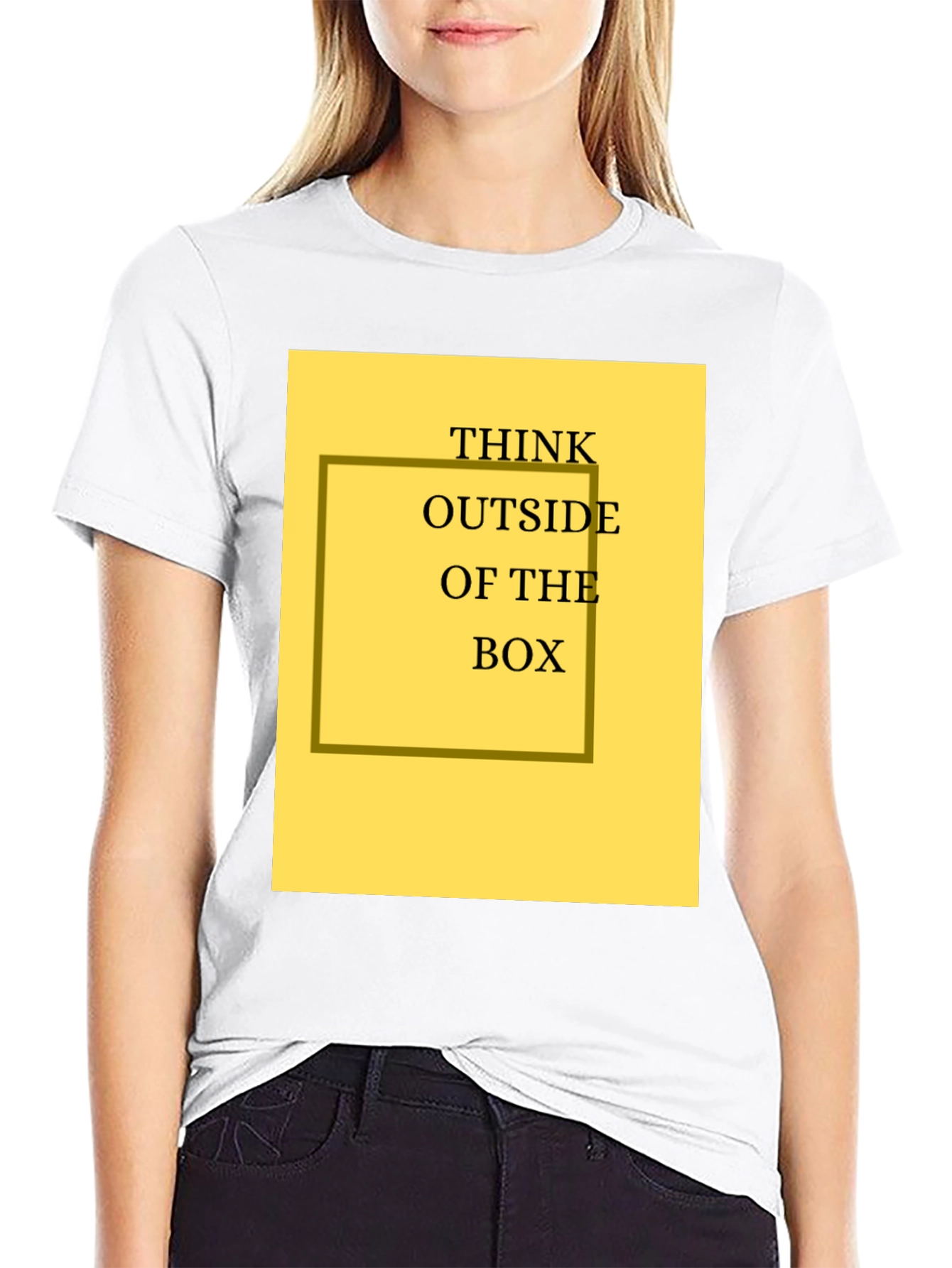 Think Outside the Box Graphic Tee