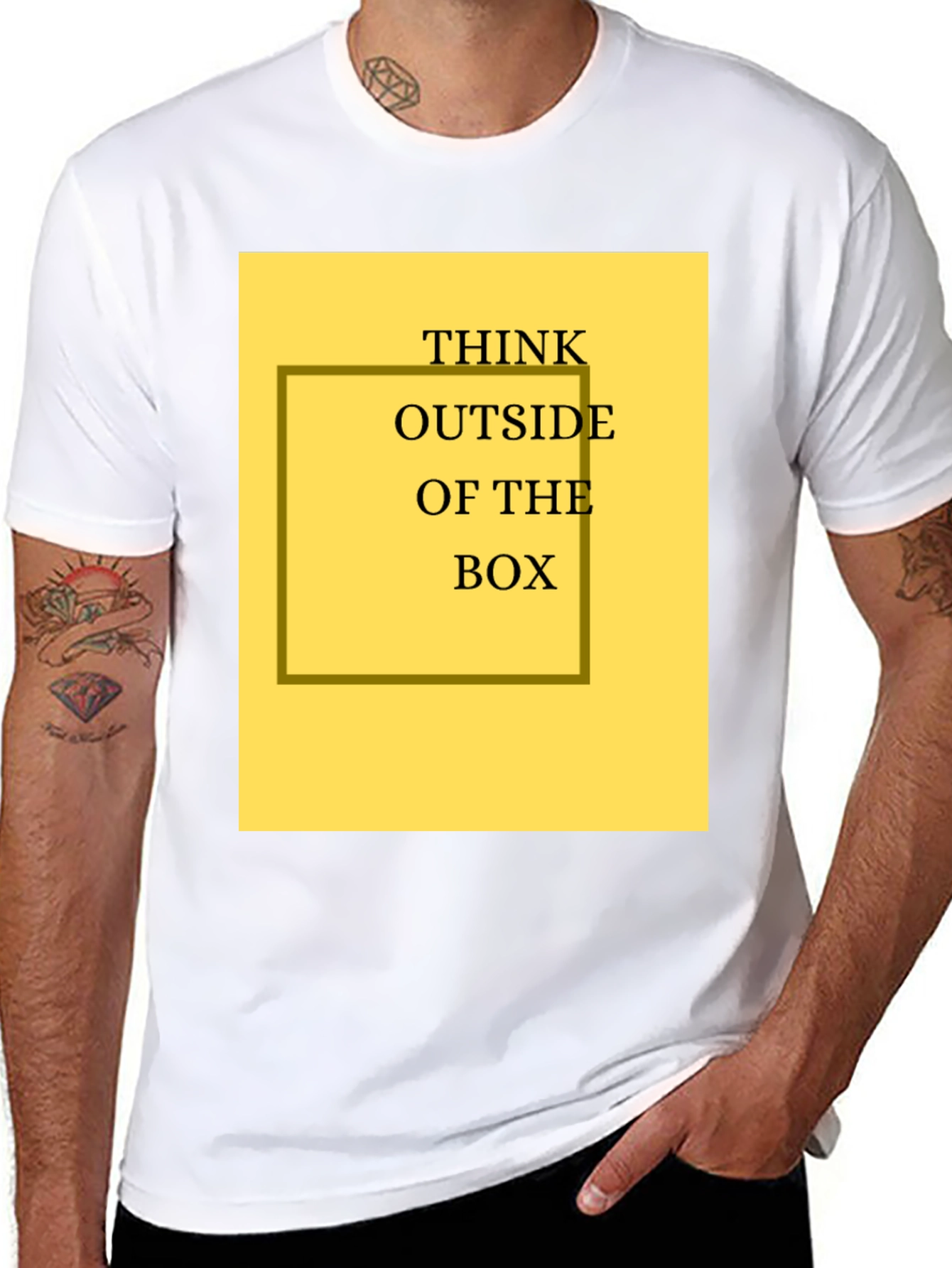 Think Outside the Box Graphic Tee