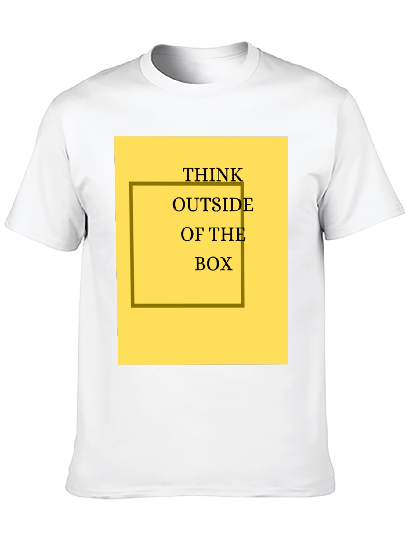 Think Outside the Box Graphic Tee