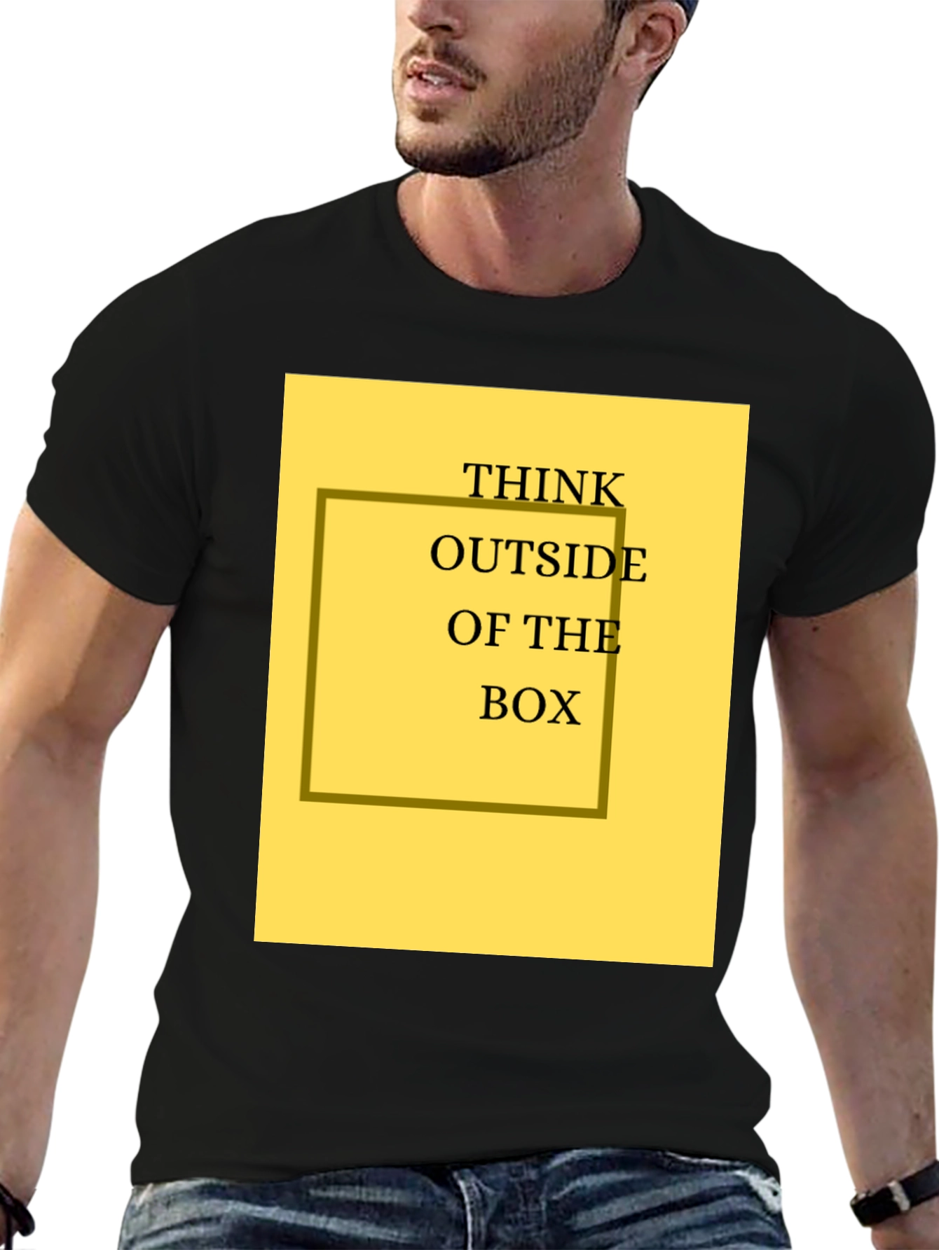 Think Outside the Box Graphic Tee
