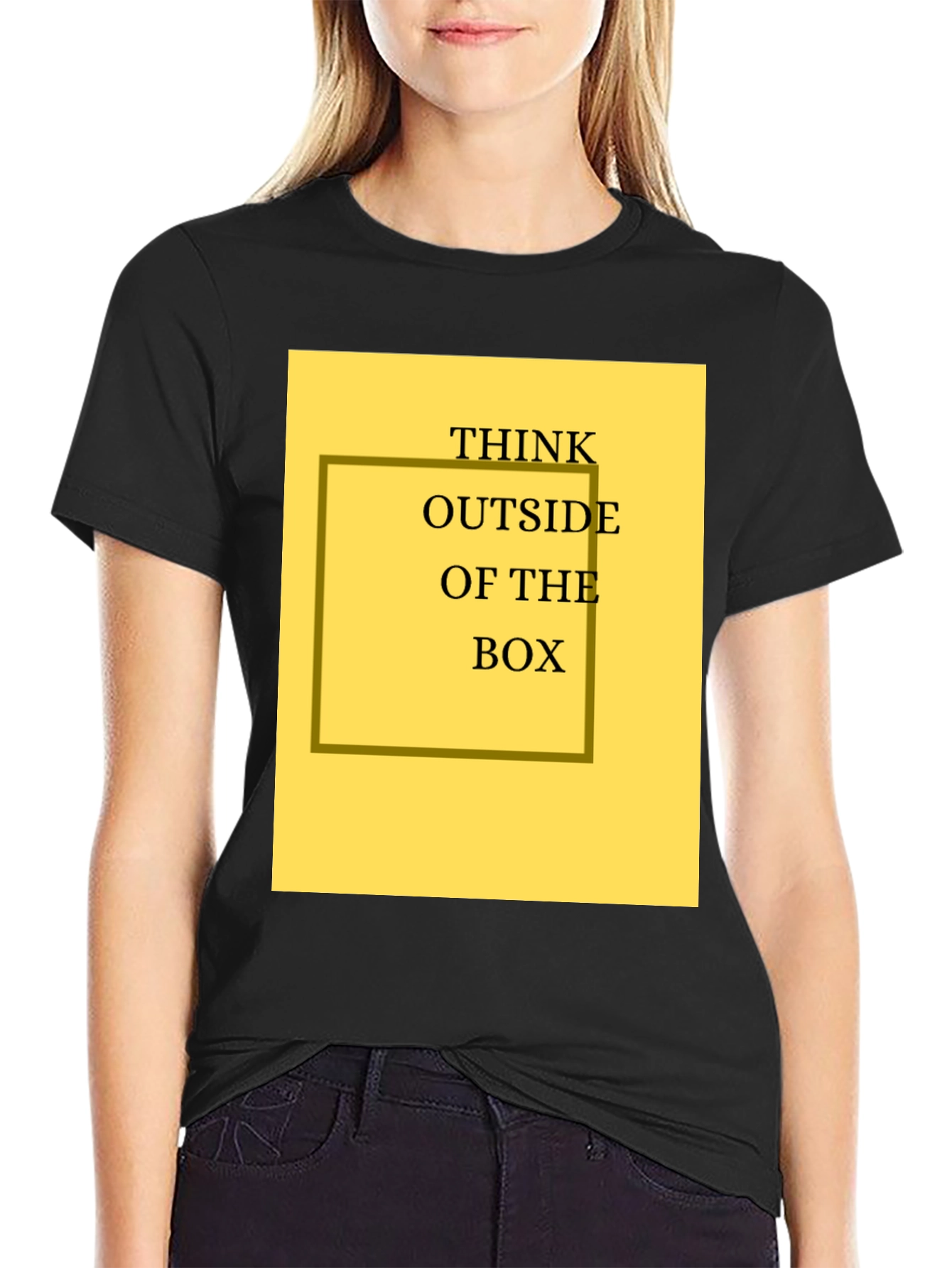 Think Outside the Box Graphic Tee