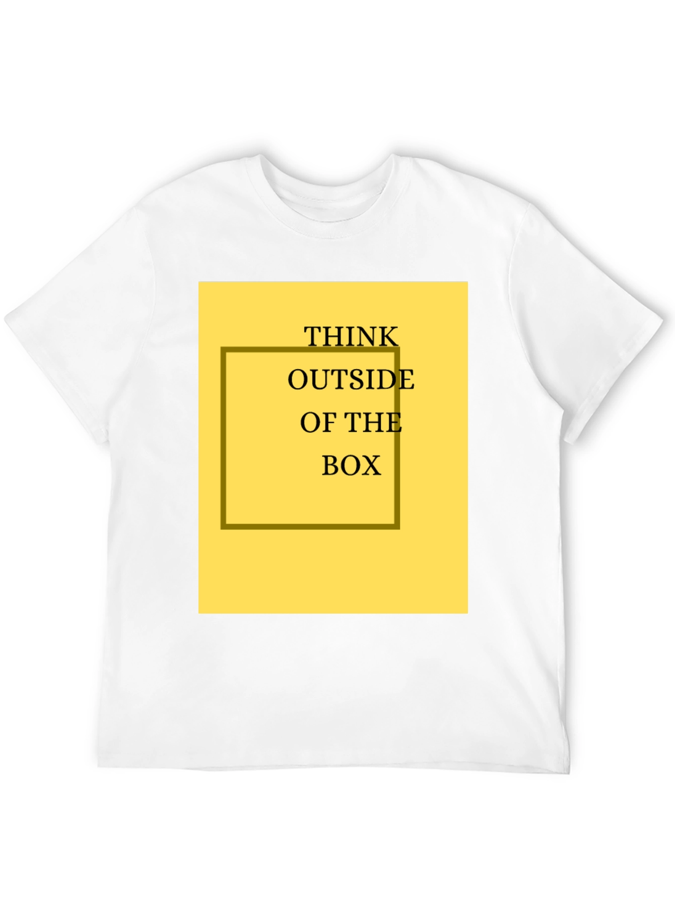 Think Outside the Box Graphic Tee