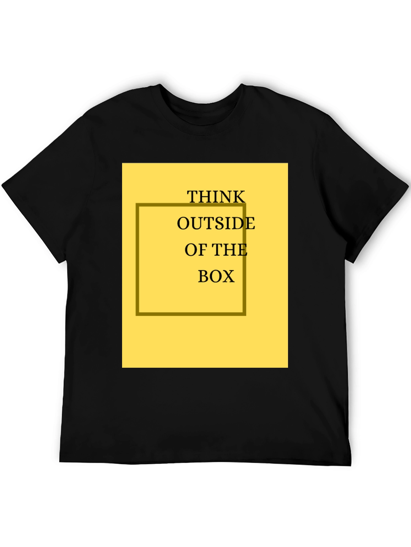 Think Outside the Box Graphic Tee